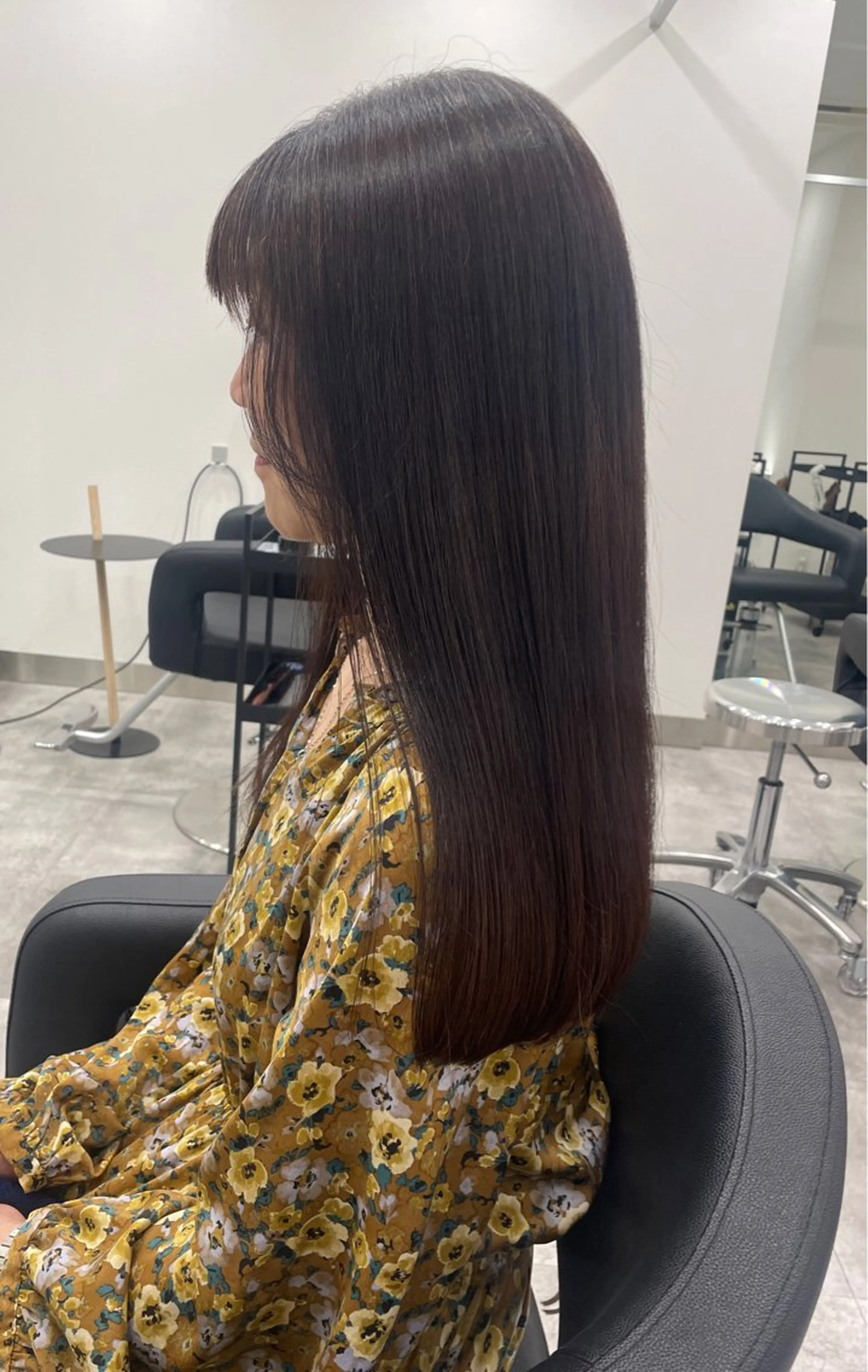 ロング カラー ヘアアレンジ ブリーチ ケアブリーチ ボブ 韓国風ヘア レイヤーカット 💝似合わせカット& カラーＵｒｕｎａ💝のヘアスタイル