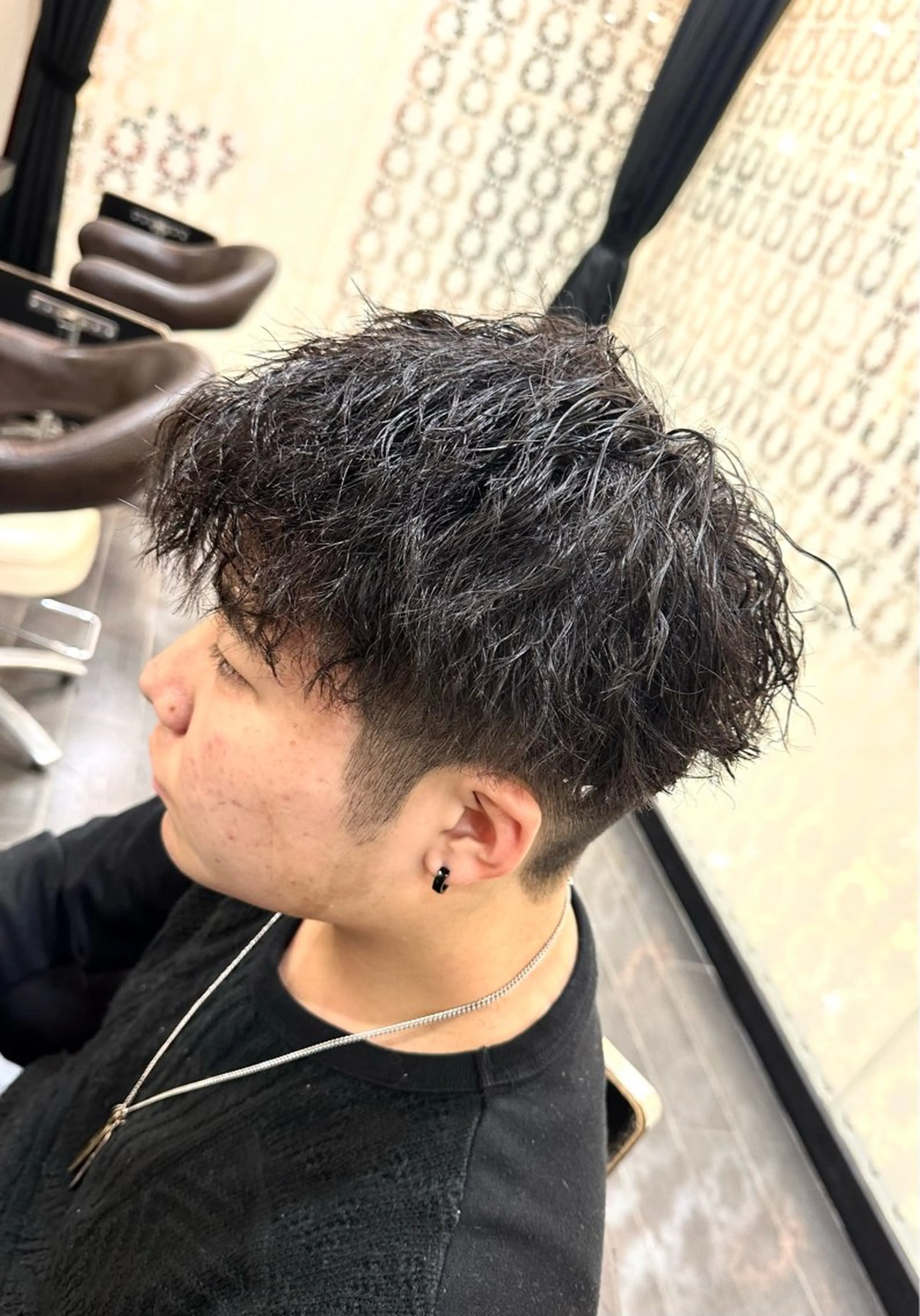 パーマ 神田 一瑳のヘアスタイル