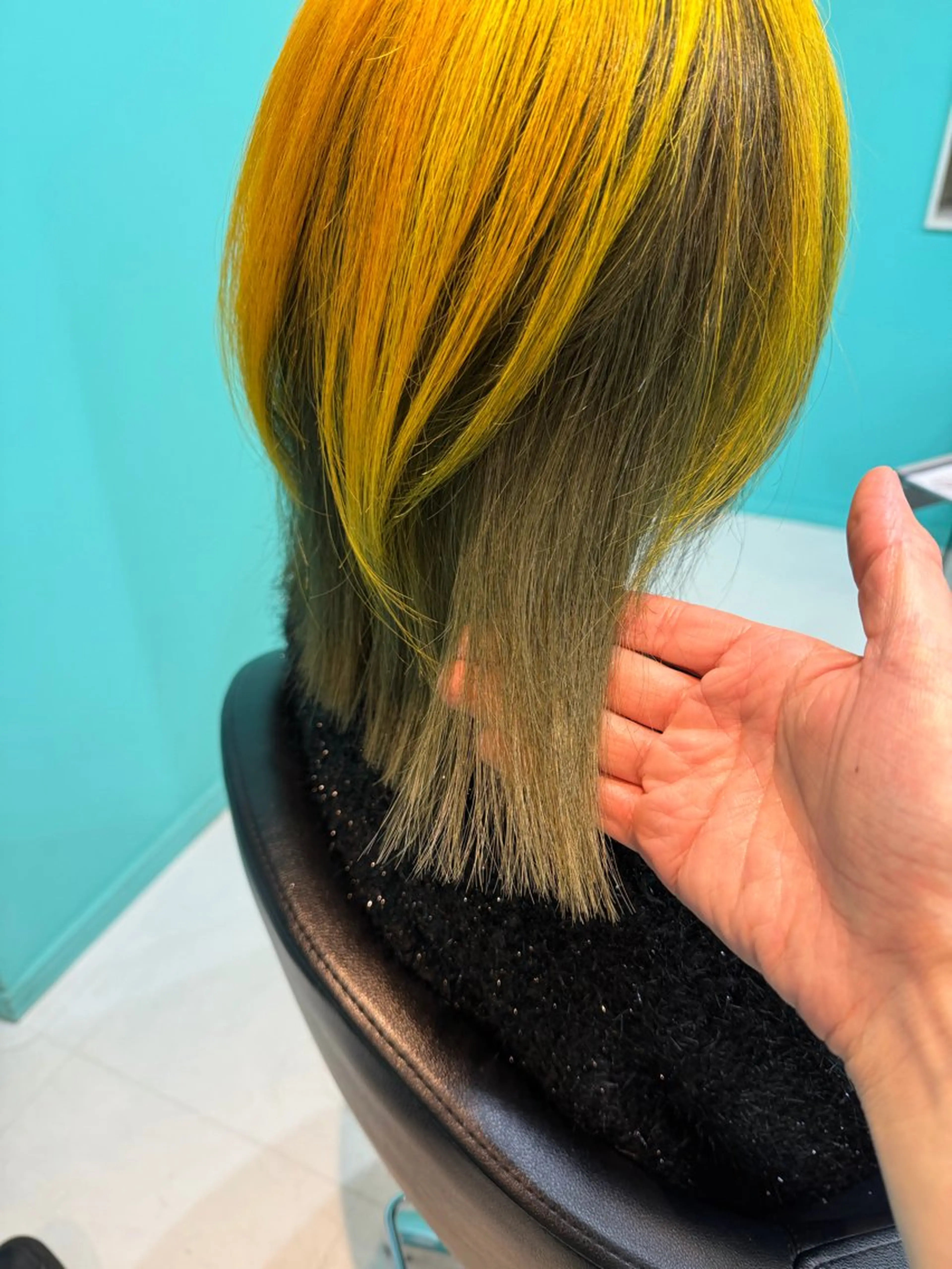 ショート カラー ブリーチ ダブルカラー ショートヘア ウルフカット ヘアカラー 🫧ショート/ボブ 池袋西口・泡渕✂️のヘアスタイル