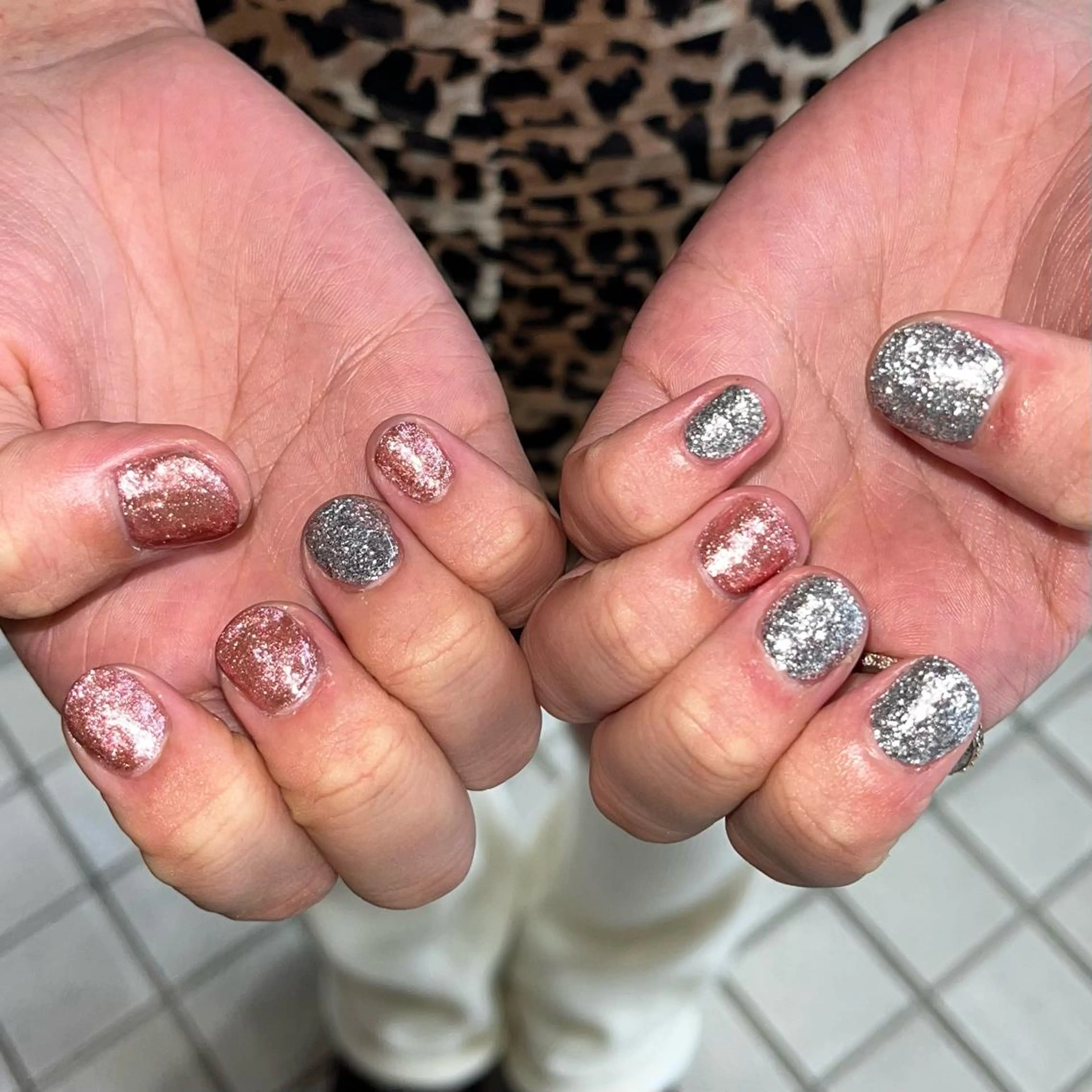 ネイル アートネイル メンズネイル ワンカラーネイル ボブ/暖色カラー コウボヒカルのヘアスタイル