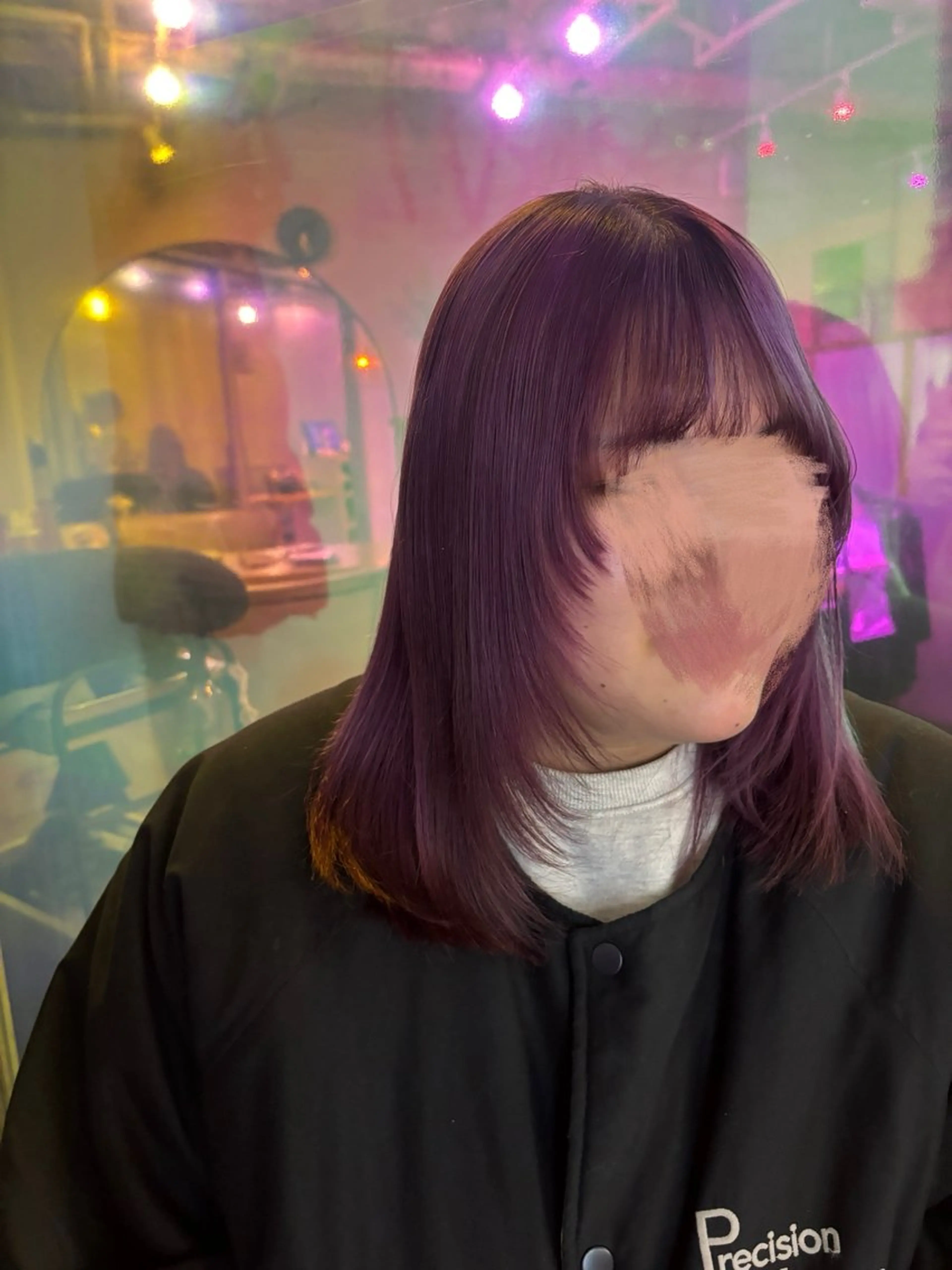 ミディアム 顔周りカット 横田 未来のヘアスタイル