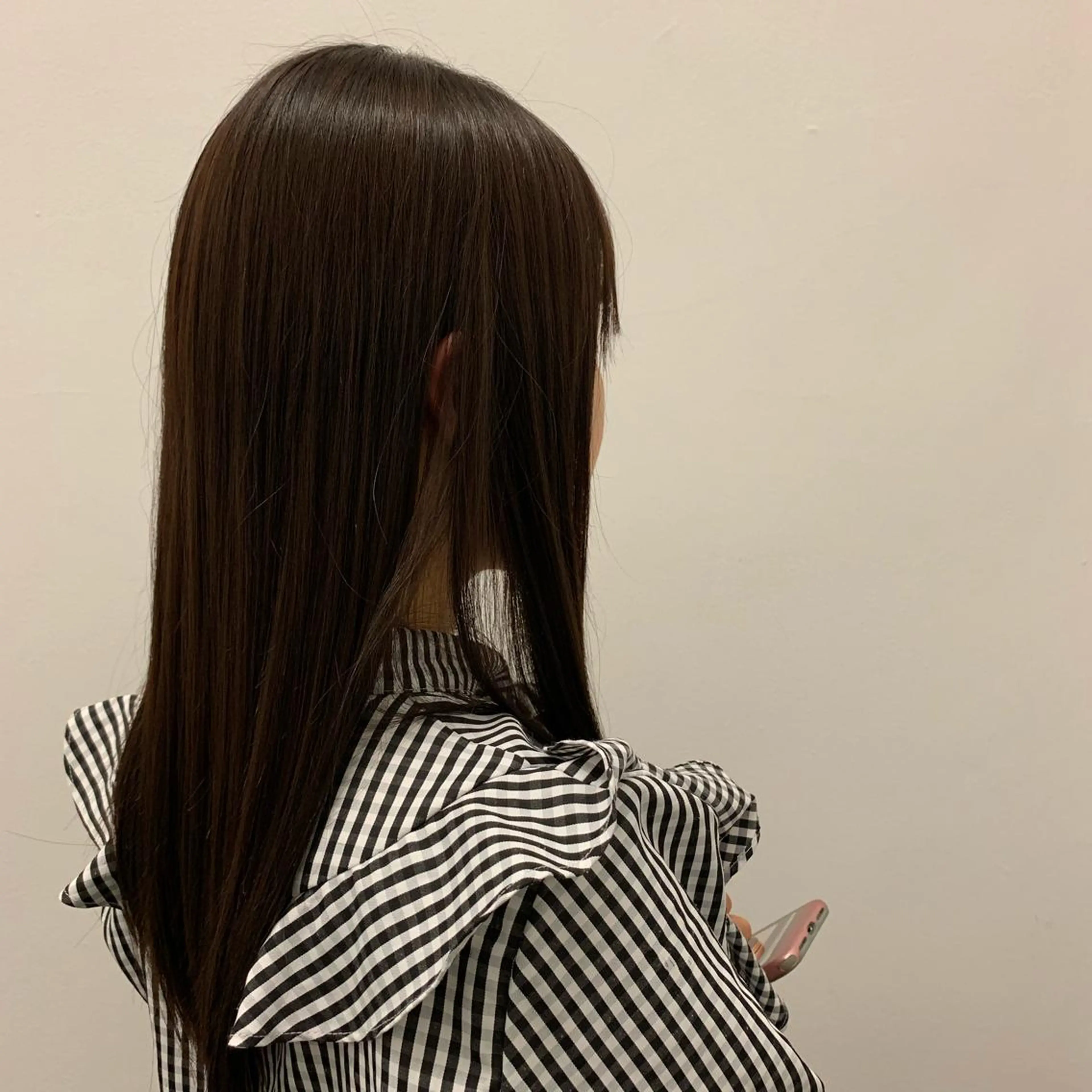 ロング カラー ピンクカラー トリートメント stylist/ボブ ことの/韓国レイヤーのヘアスタイル