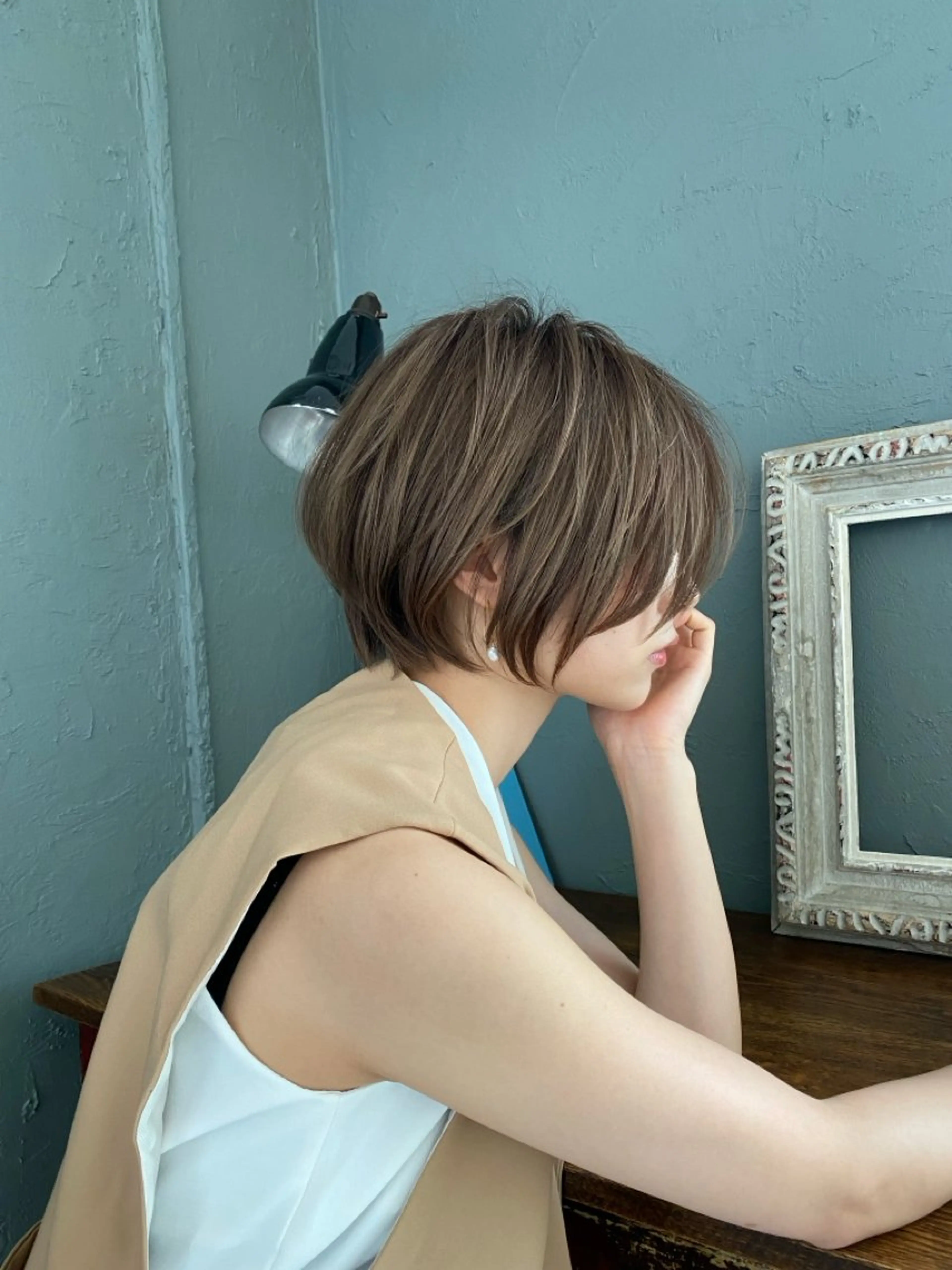 ショート 無料カットモデル/ 似合わせカット/荒砂のヘアスタイル