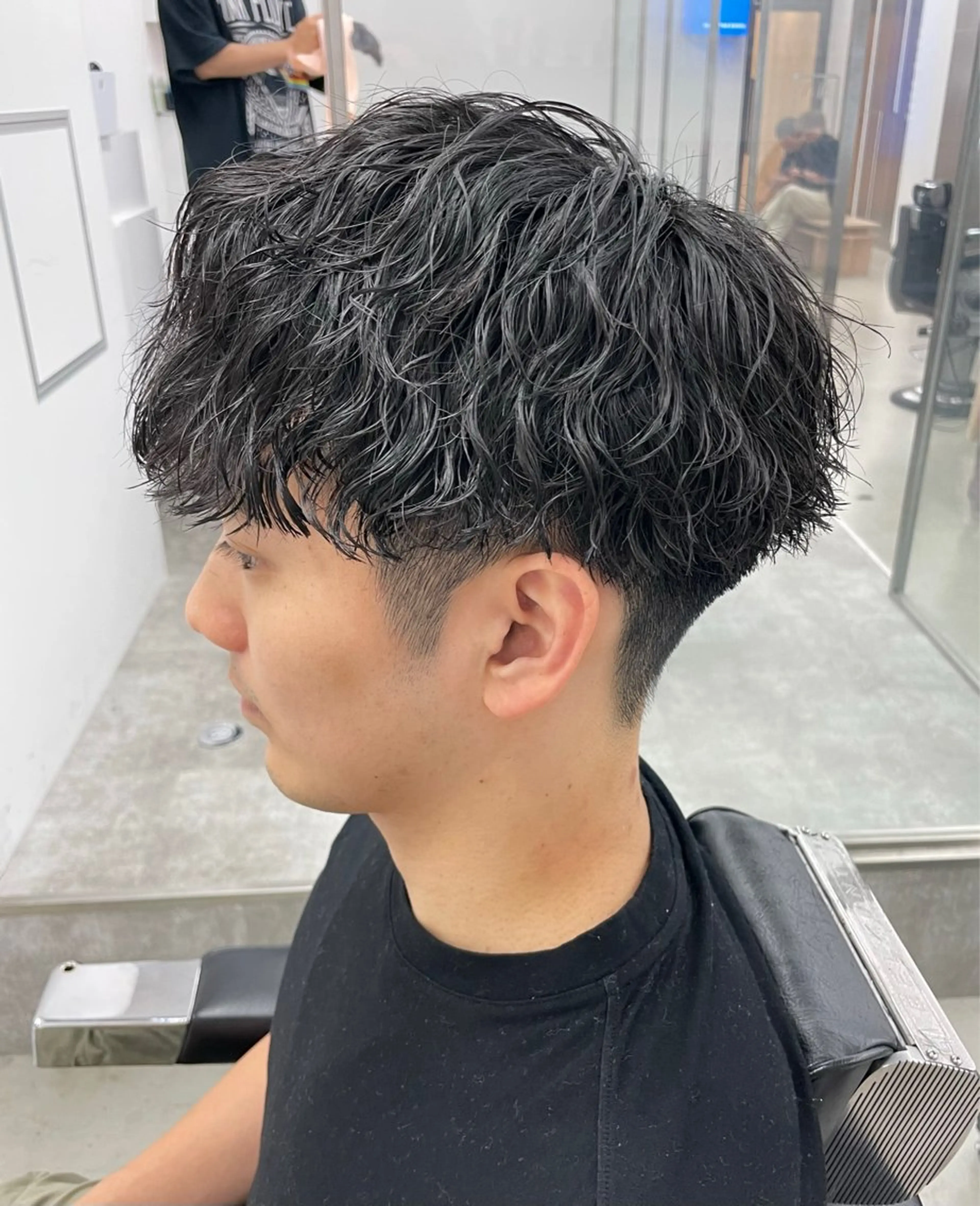 ショート カラー パーマ ヘアアレンジ メンズ 亀井隆汰/メンズ専門 パーマ特化美容師のヘアスタイル