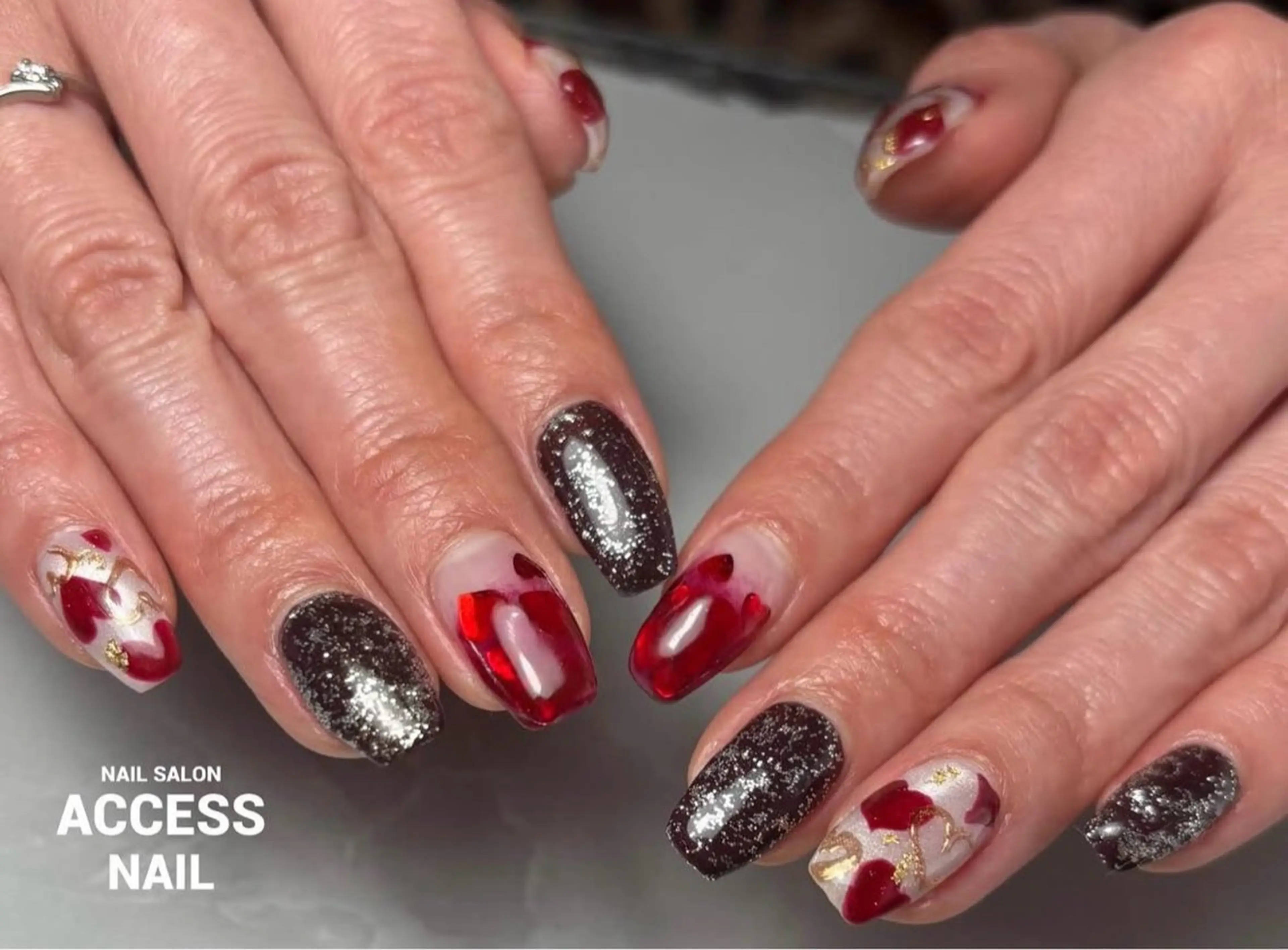 ネイル access nailのネイルデザイン