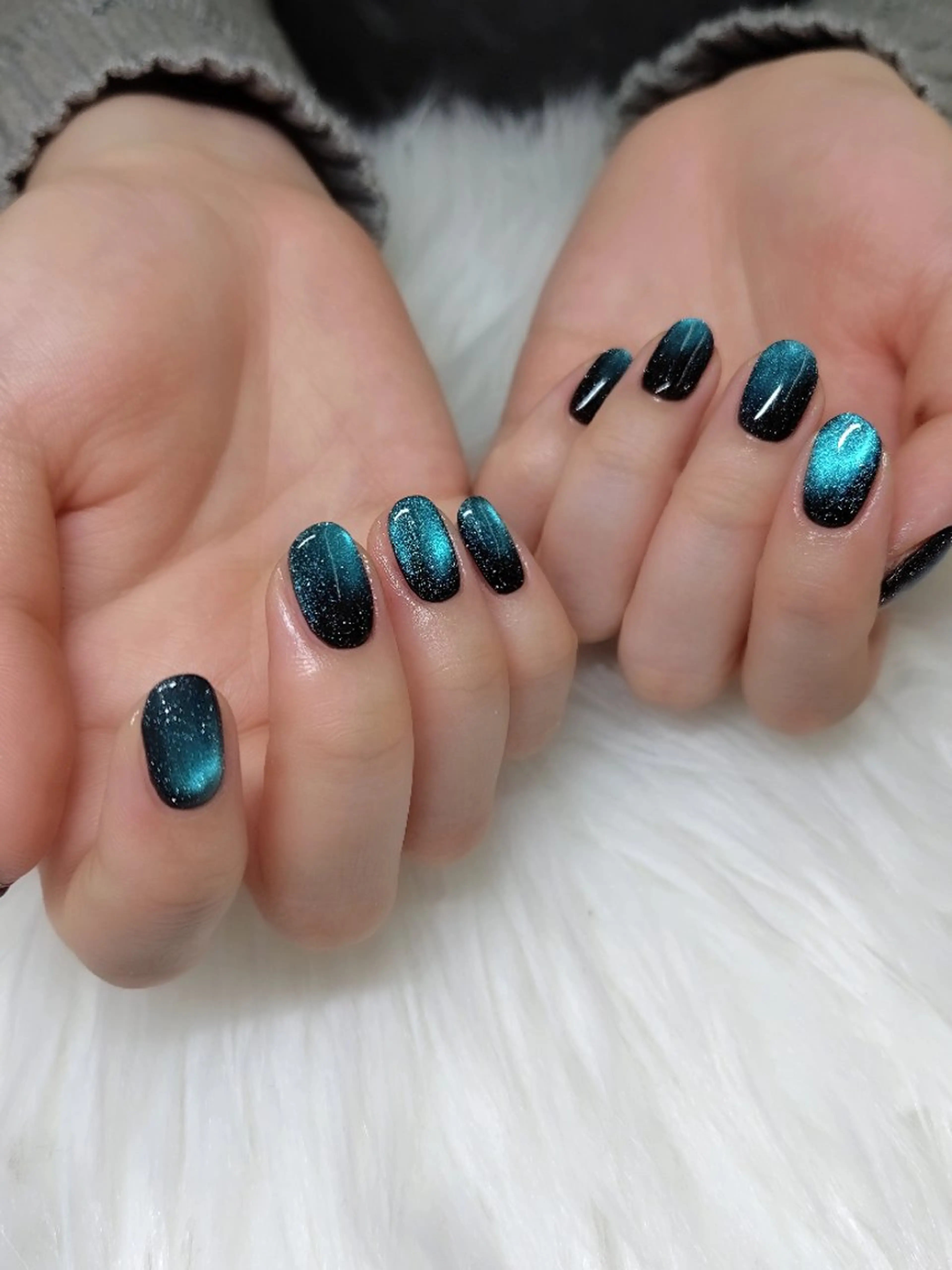 ネイル マグネットネイル ハンドネイル Bianca浦和西口 ⭐mitoのネイルデザイン