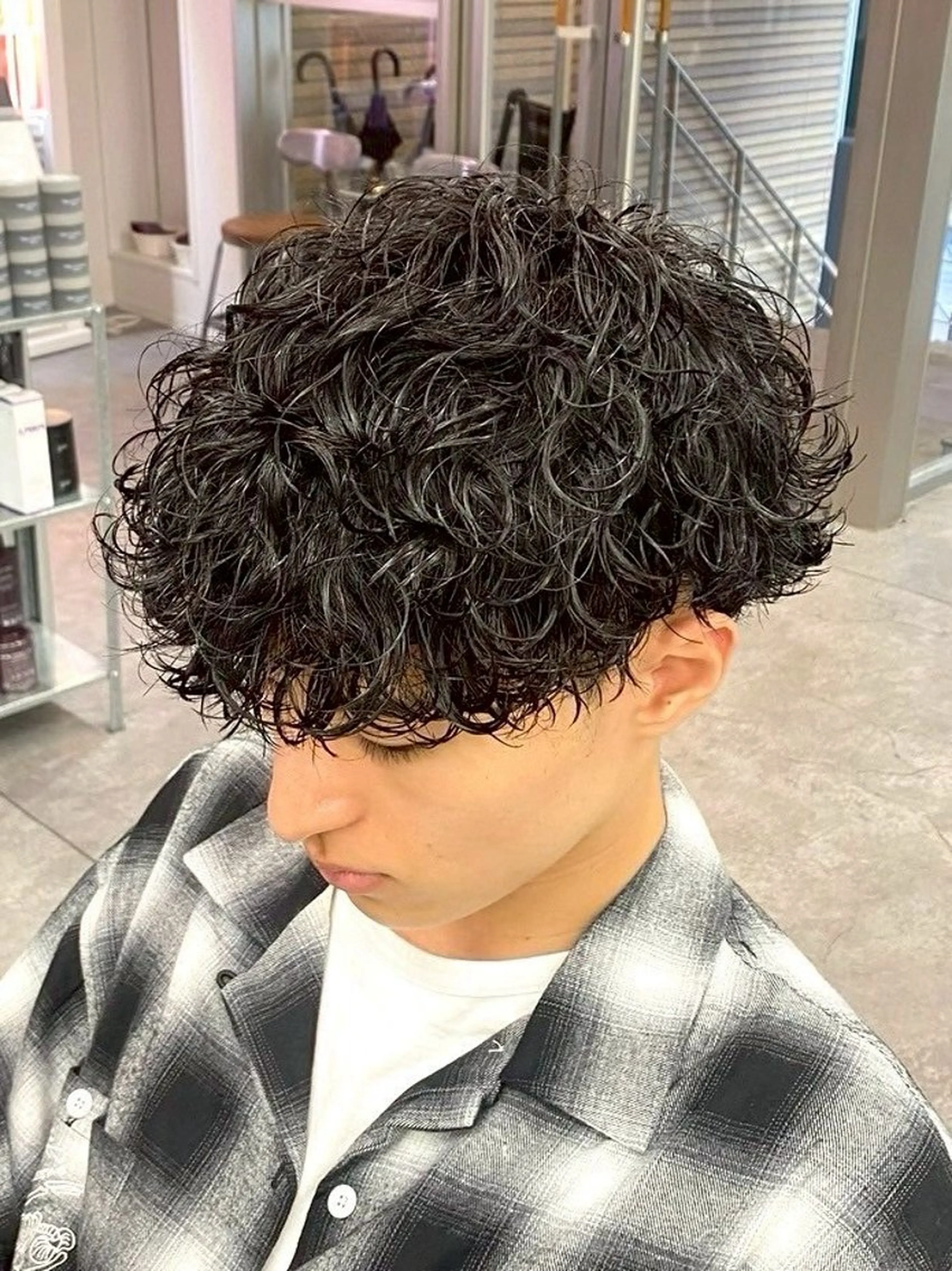 パーマ メンズ メンズ🌈パーマ💎 MIYUのヘアスタイル