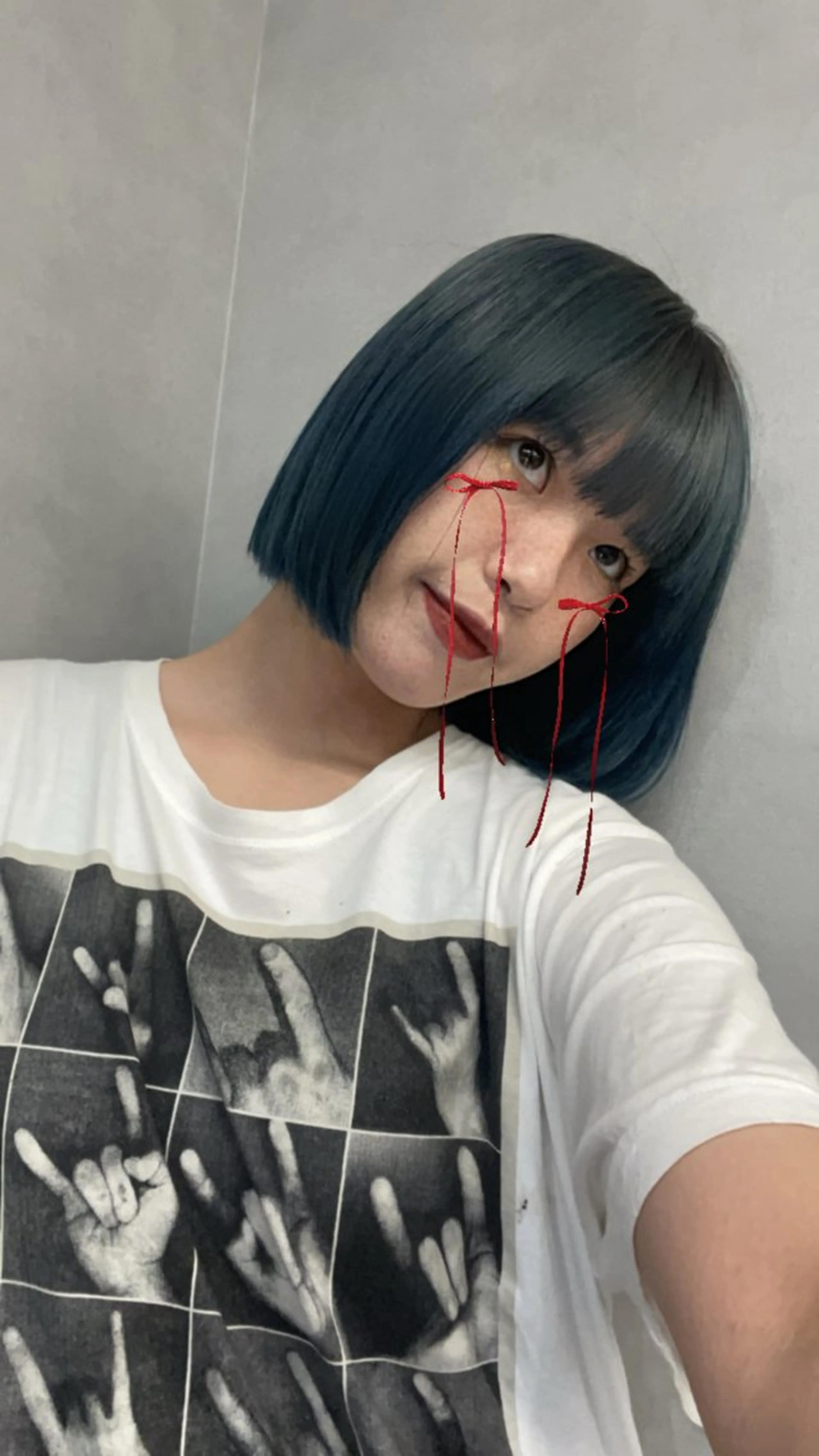 ミディアム カラー yui/ layer cutのヘアスタイル