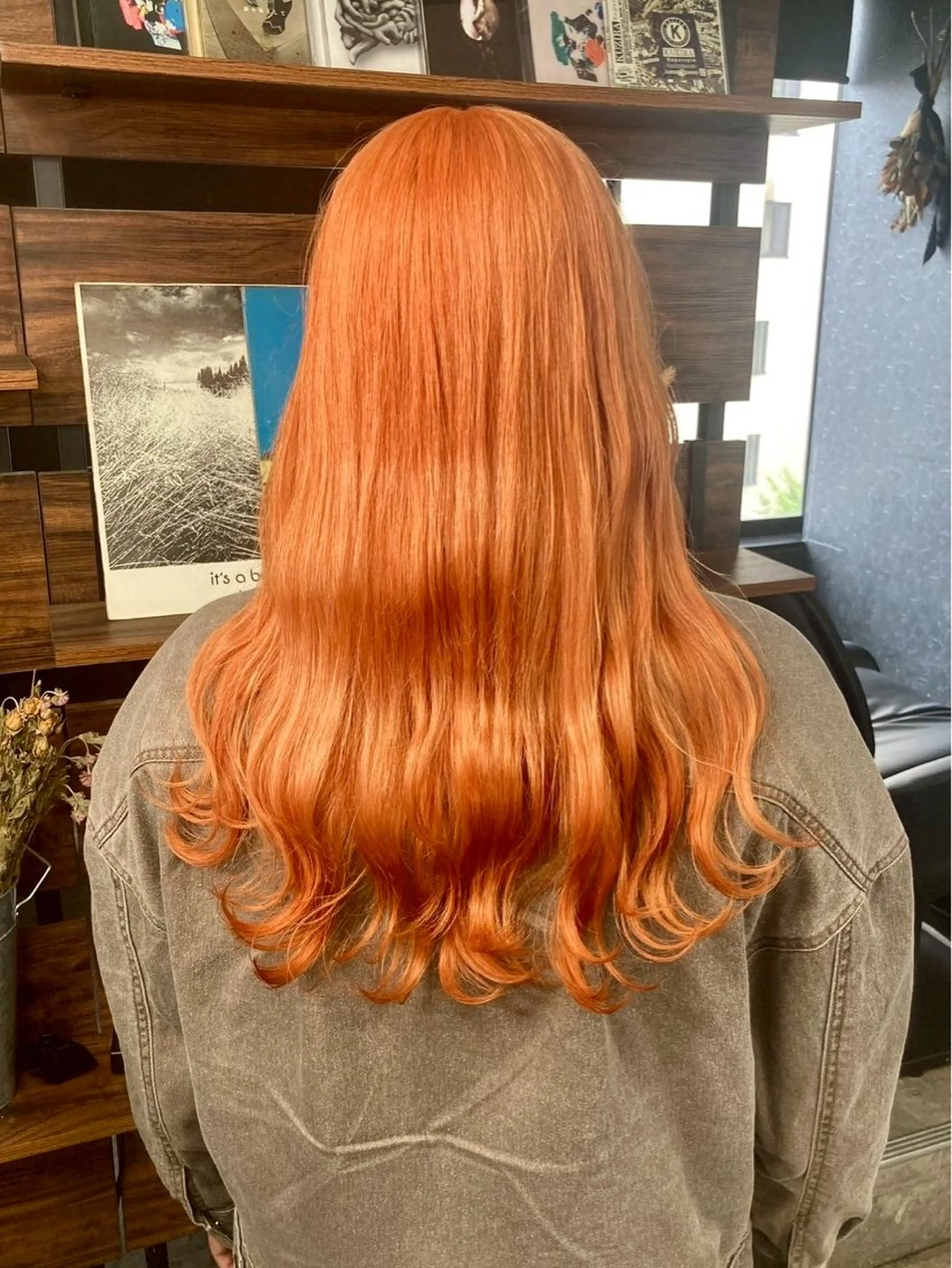 ロング カラー ヘアカラー トリートメント 💎透明感カラー💎 bAteAu あまねのヘアスタイル