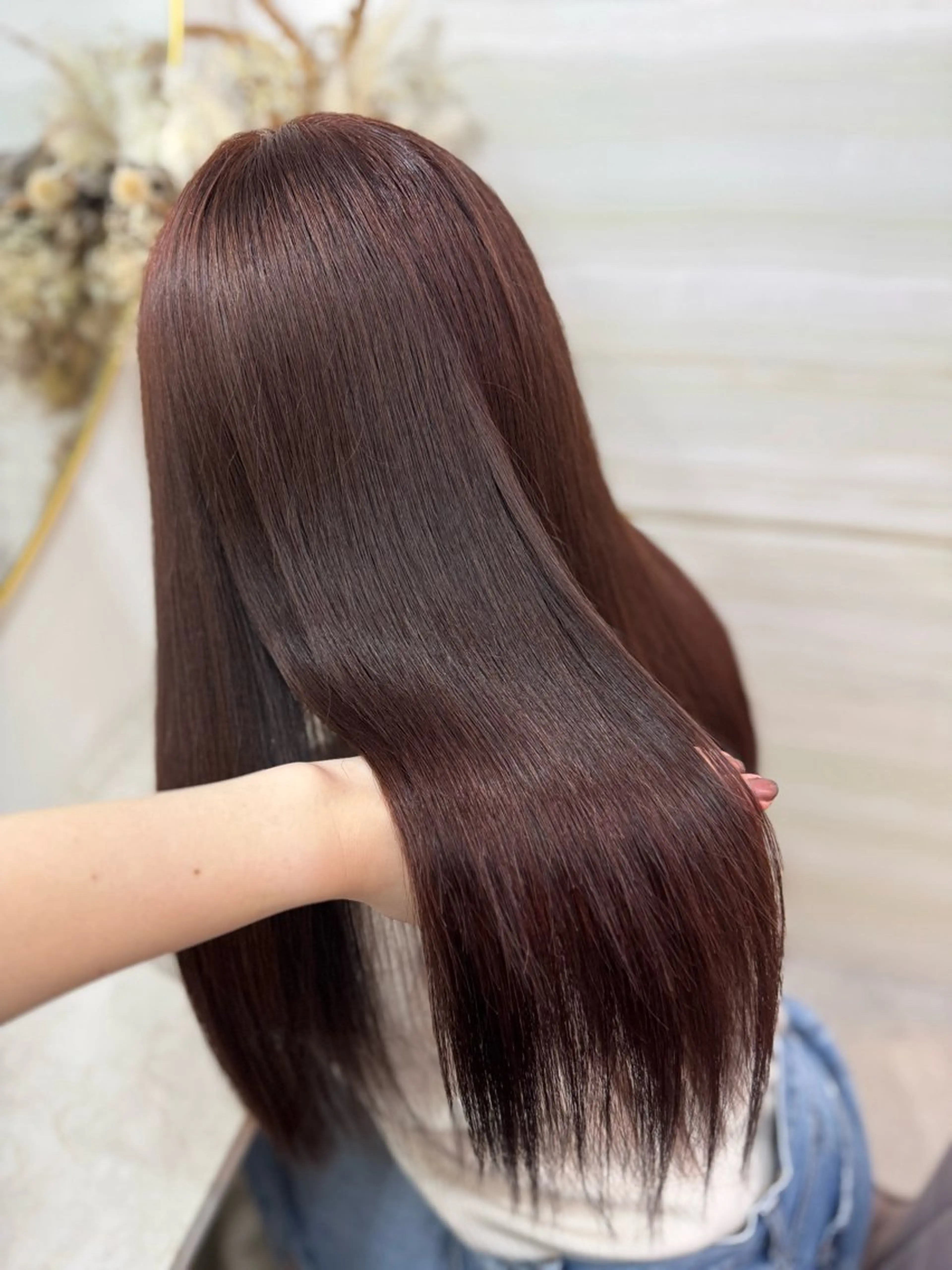 ロング カラー 🩶mana🩶艶髪 /カラーオンカラーのヘアスタイル