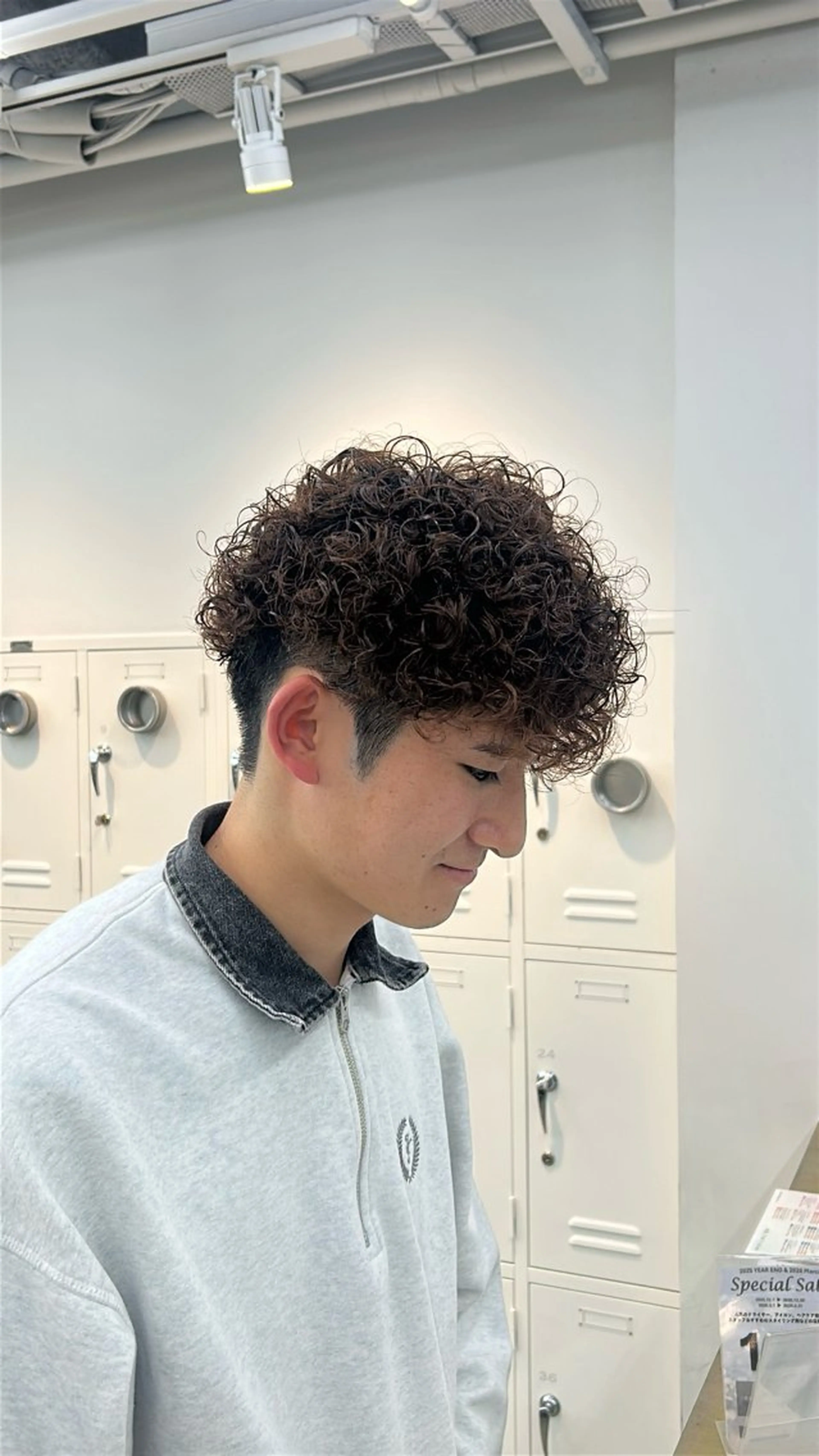 パーマ メンズ メンズパーマ プードルパーマ プードルパーマ カット パーマ 🌀湯浅禅也🌀 /シャドウパーマ/栄のヘアスタイル