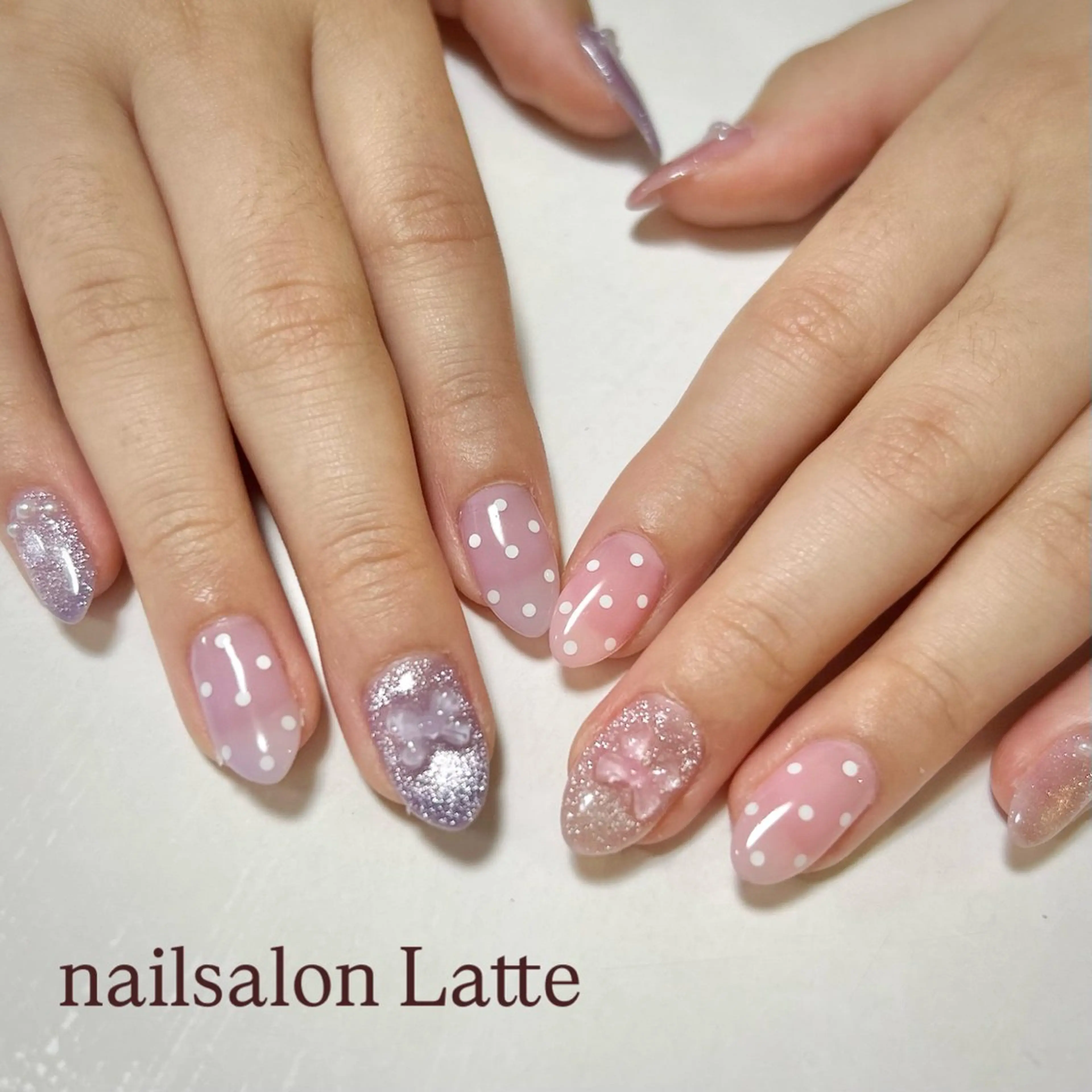 ネイル Nailsalon Latteのネイルデザイン