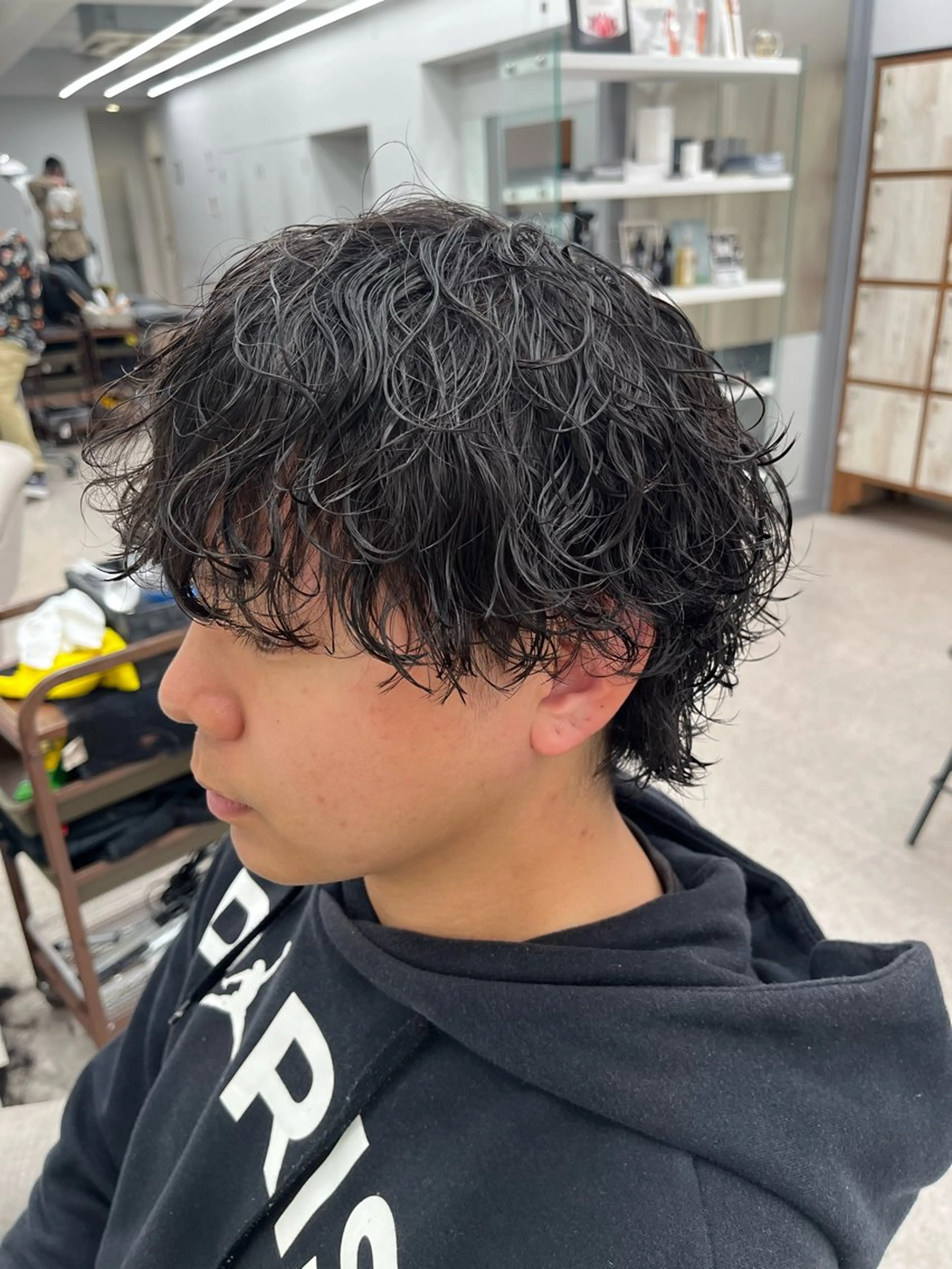 パーマ メンズ カット パーマ 🍐シャドウパーマ メンズ特化/守岡🍐のヘアスタイル