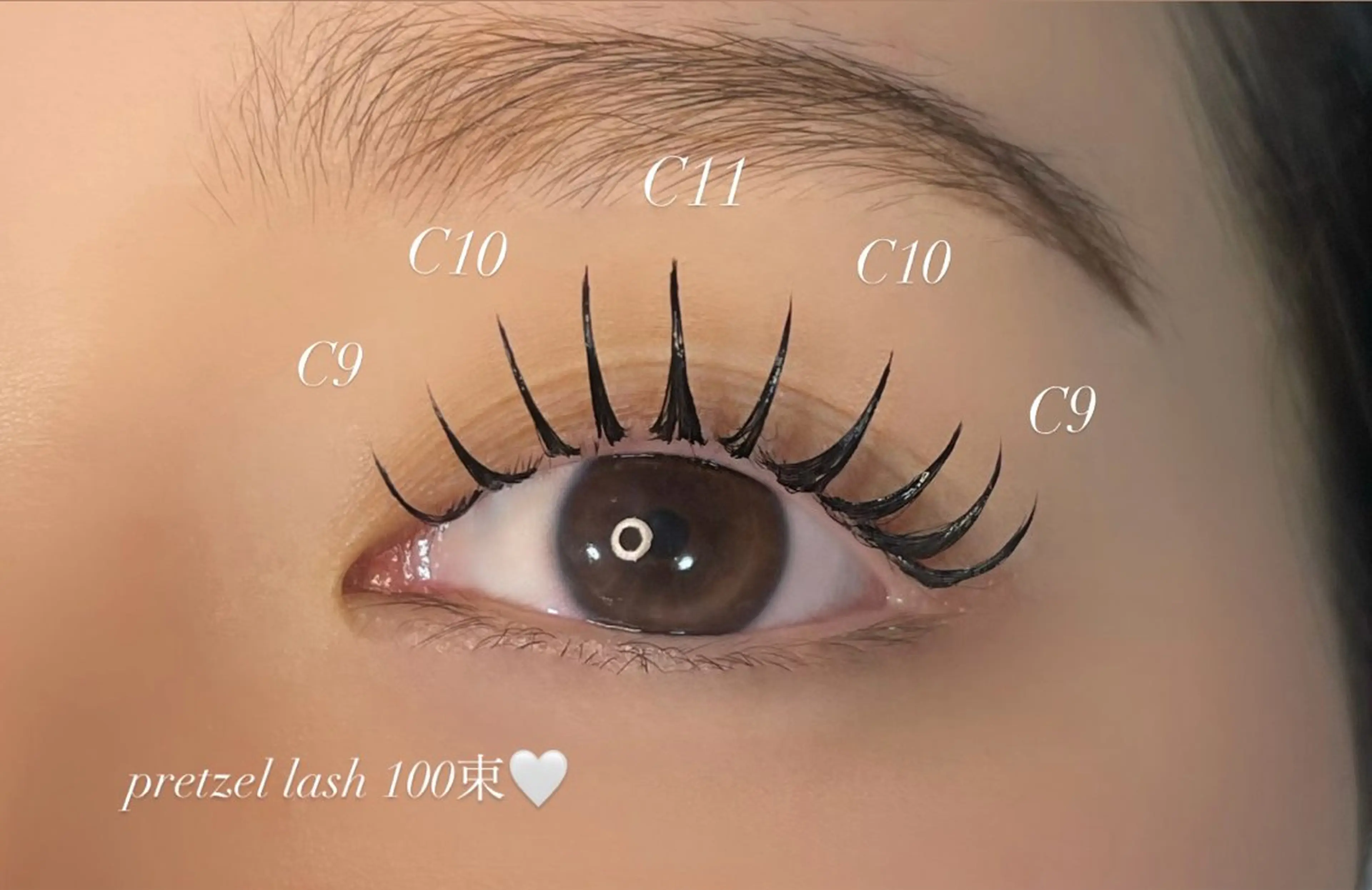 マツエク・マツパ マリーテレジア TAMURA.nのマツエク・マツパデザイン