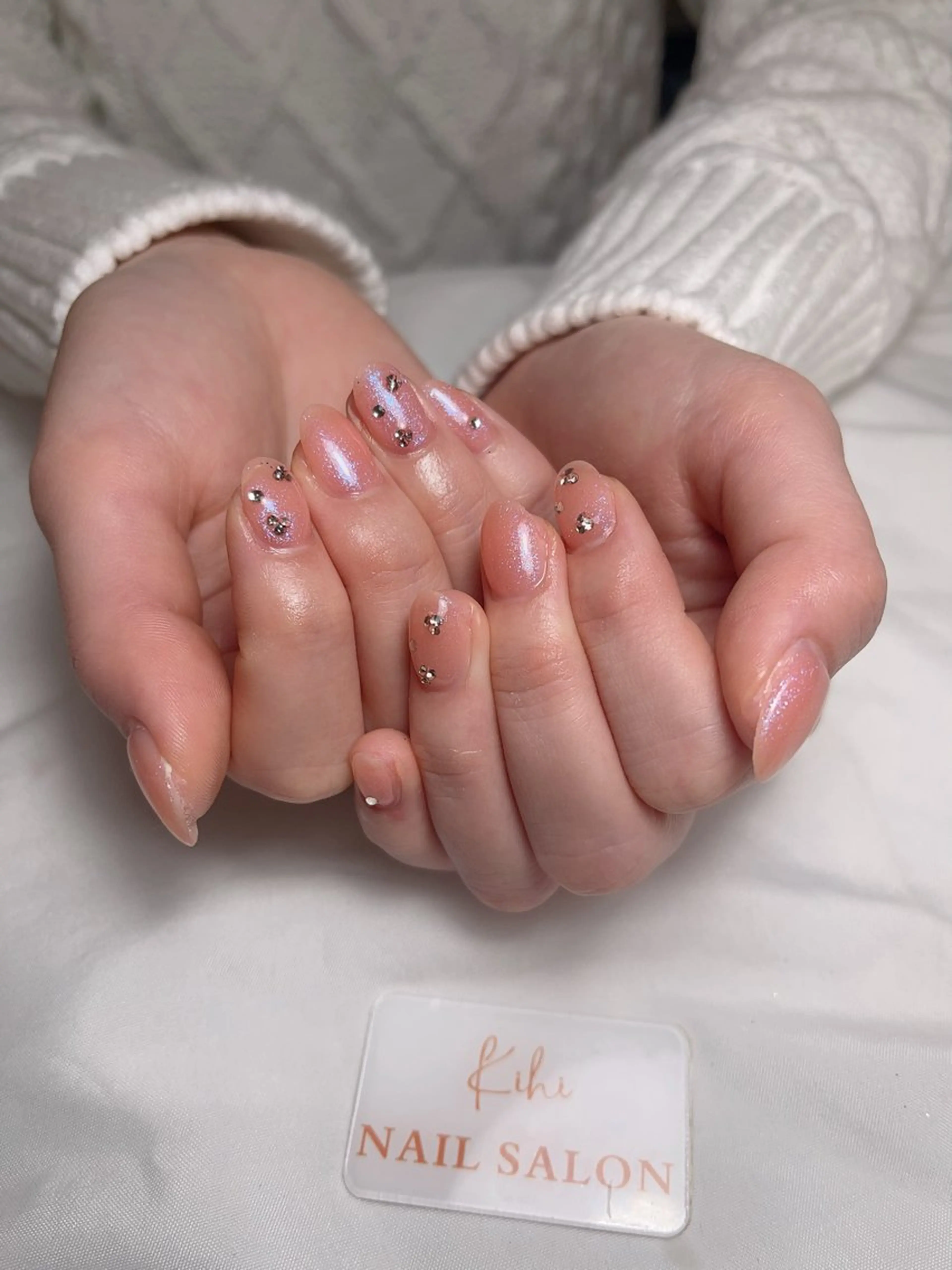 ネイル アートネイル フレンチネイル ジェルネイル グラデーション 韓国ネイル ハンドネイル 💕鈴木ユリ パラジェル/オフ無料のネイルデザイン