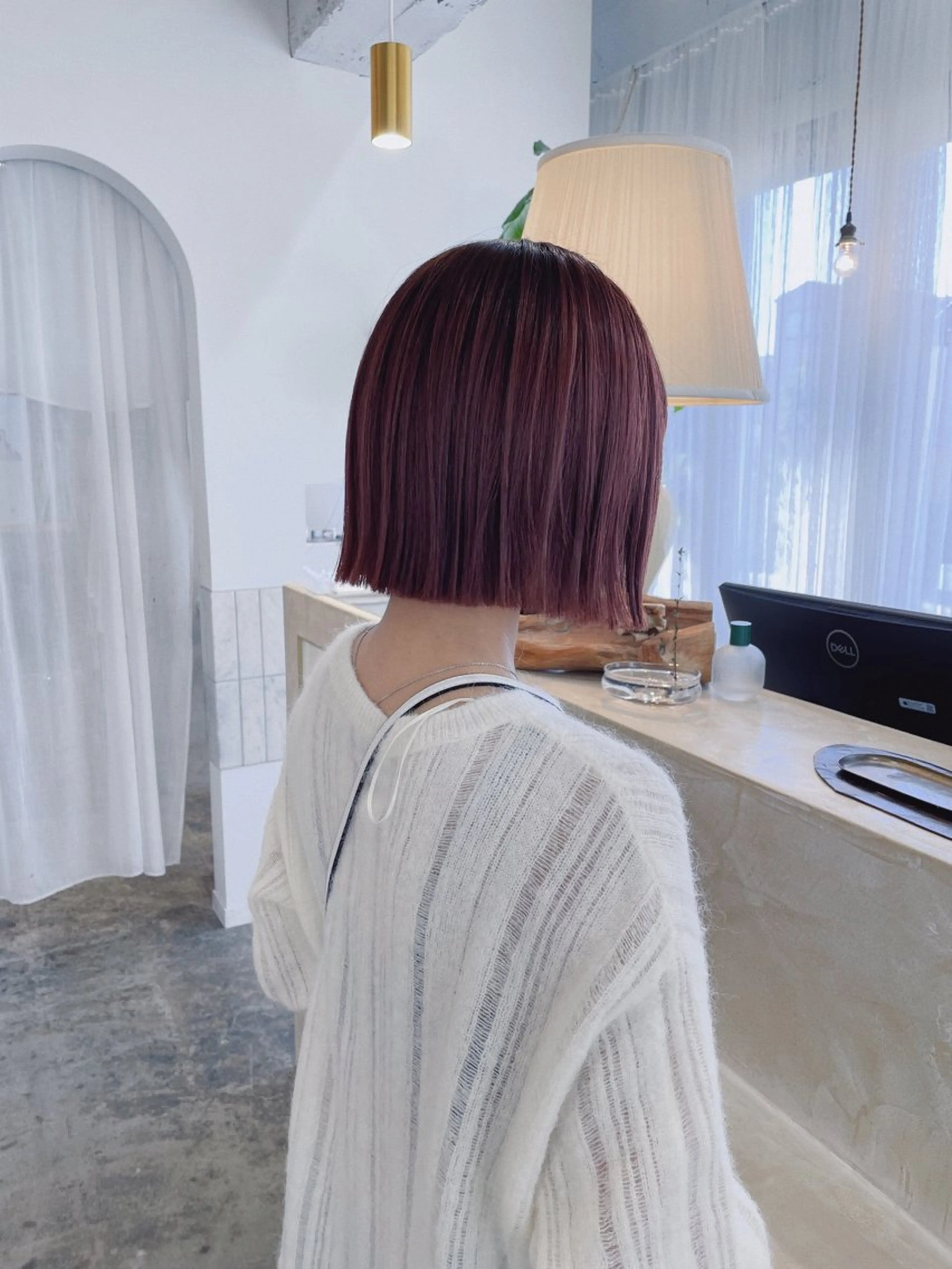 ショート ボブ 外ハネヘア Belle BIANCA所属・スギヤマ ショウゴのヘアスタイル