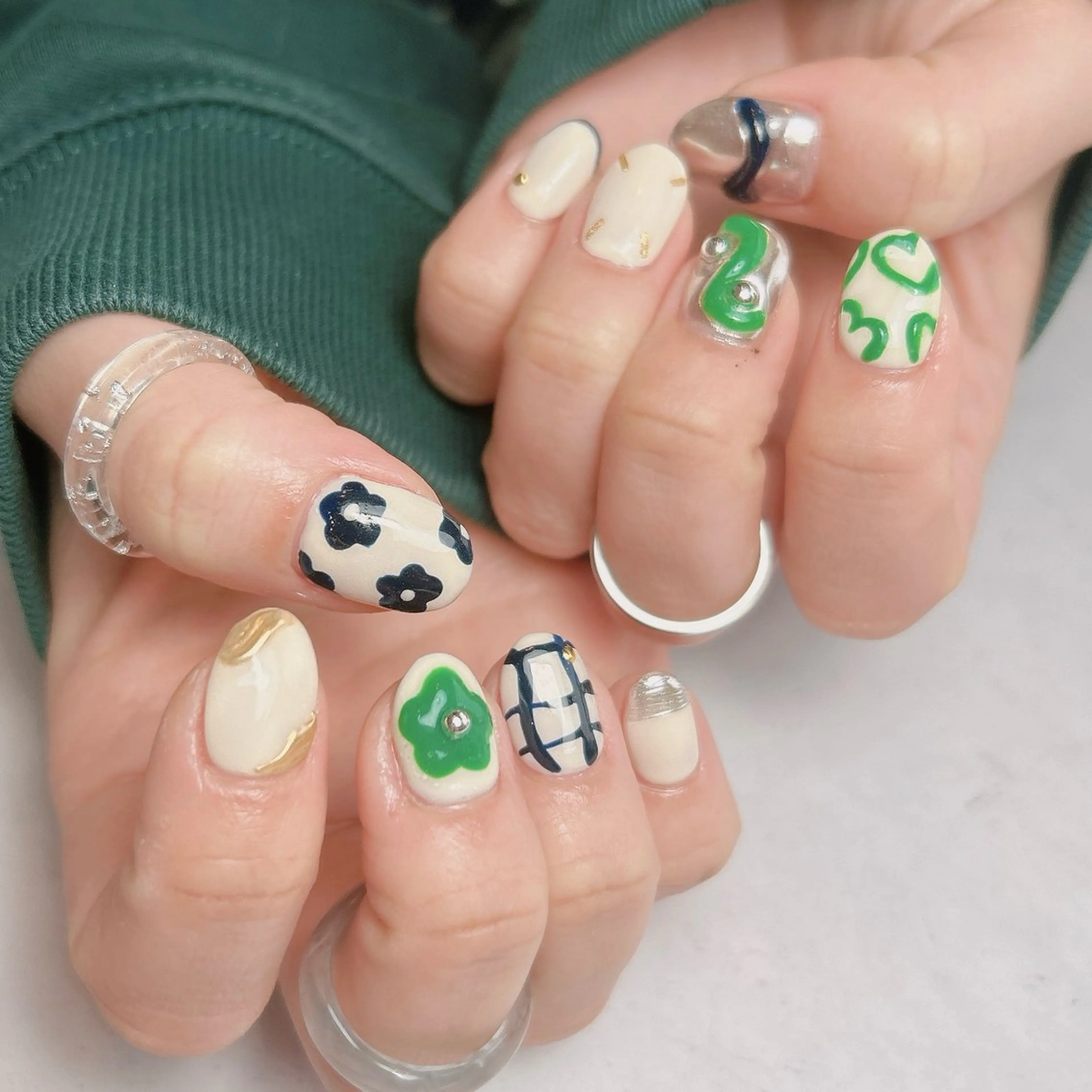 ネイル ハンドネイル junna 金山.東別院.上前津のネイルデザイン