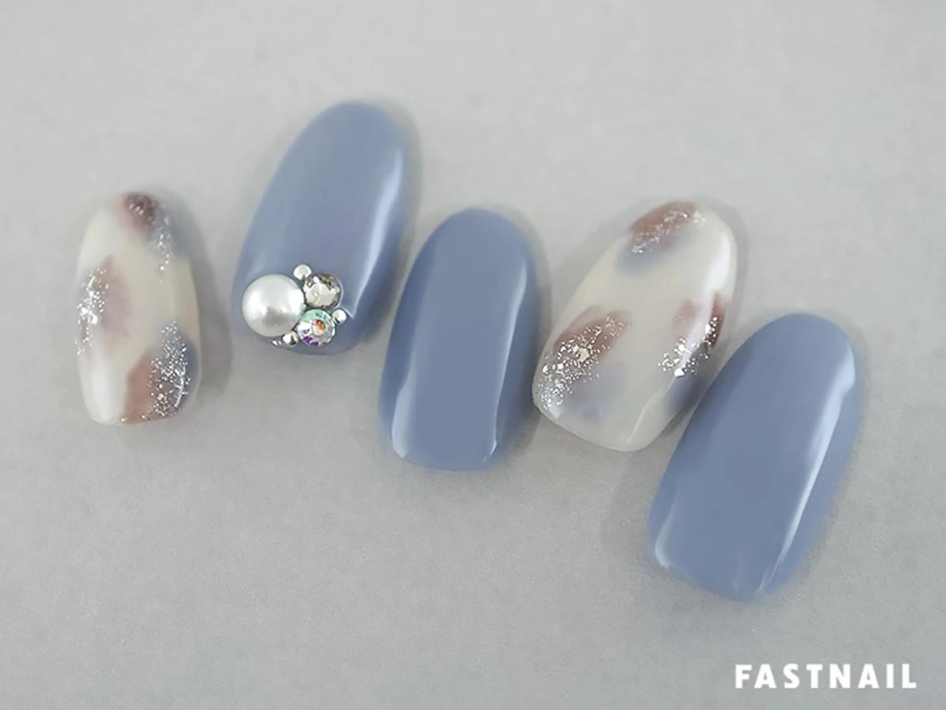 ネイル 冬ネイル ファストネイル　ロコ 志免のネイルデザイン