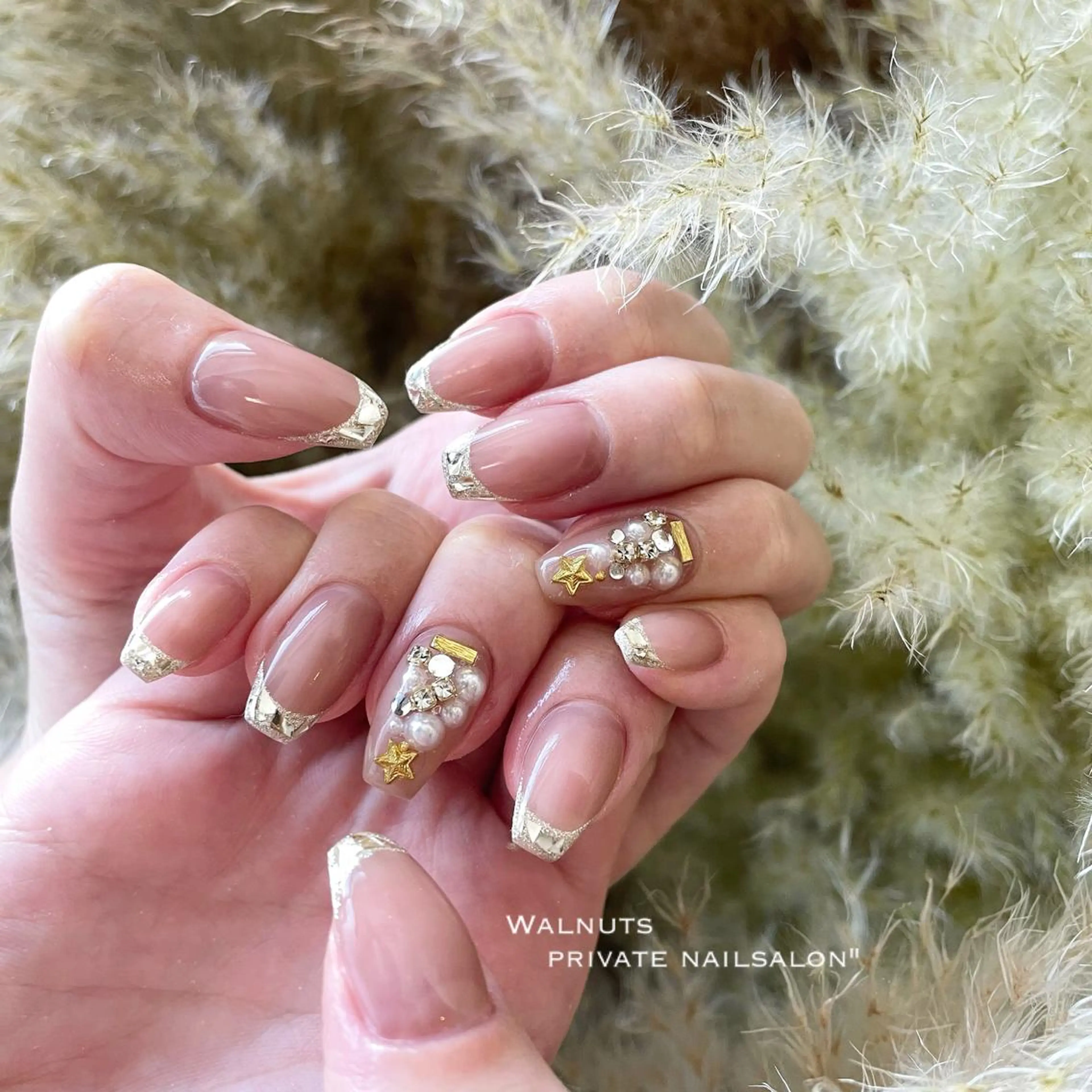 ネイル 冬ネイル クリスマス esterella所属・Nail salon esterellaのネイルデザイン