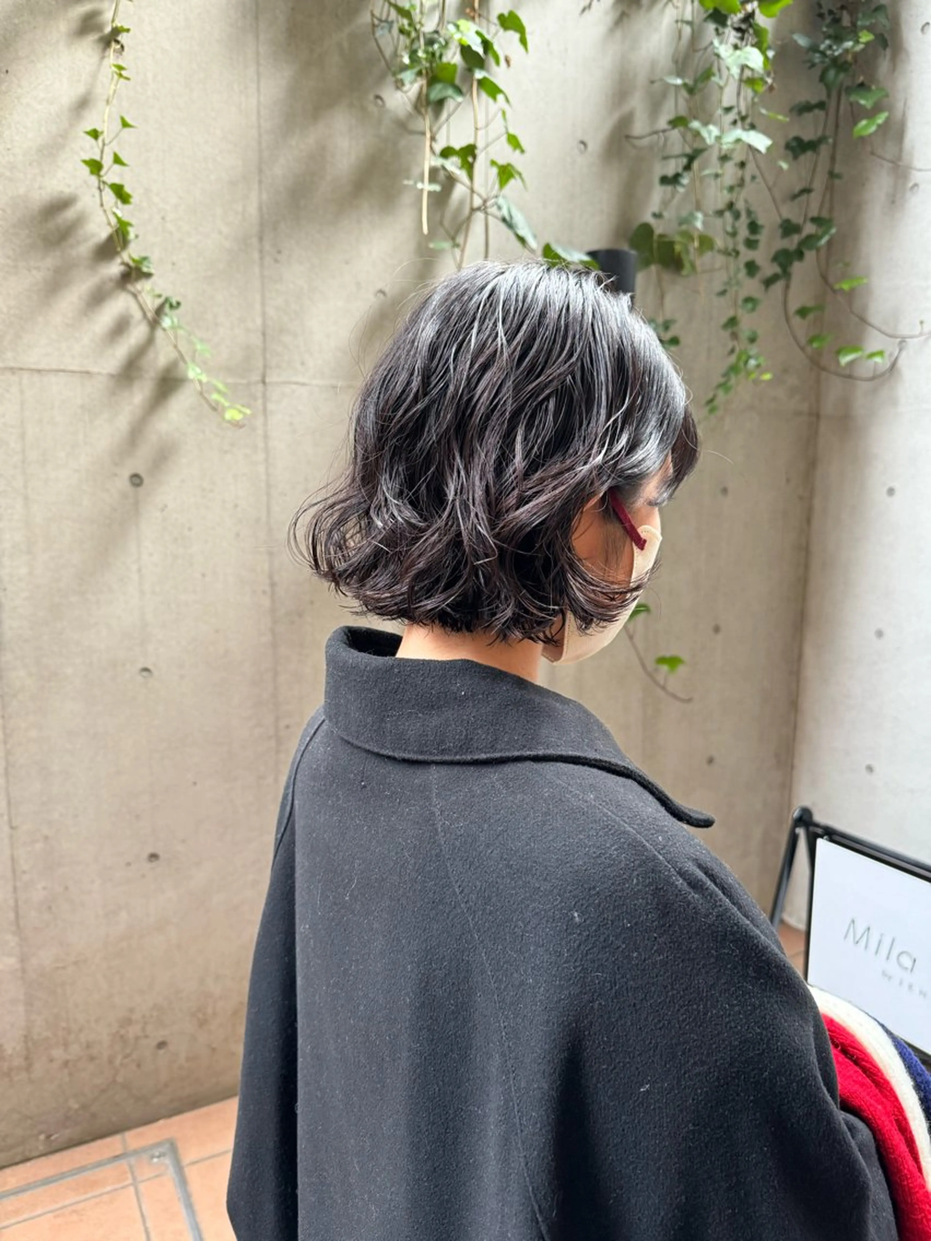 ショート パーマ カット パーマ トリートメント ボブ/ショート 吉田竣のヘアスタイル