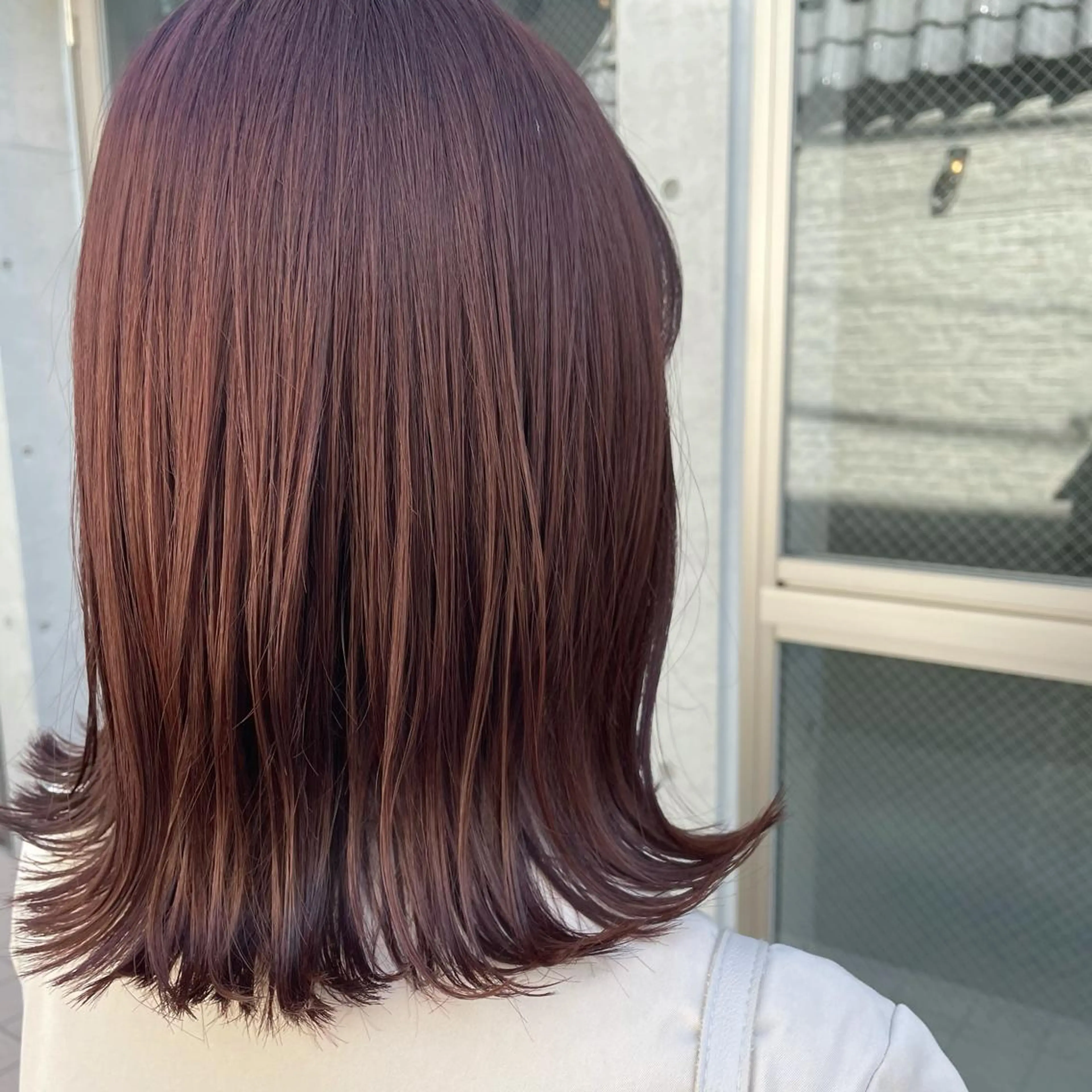 ミディアム カラー ハイトーン/ MANA♡のヘアスタイル