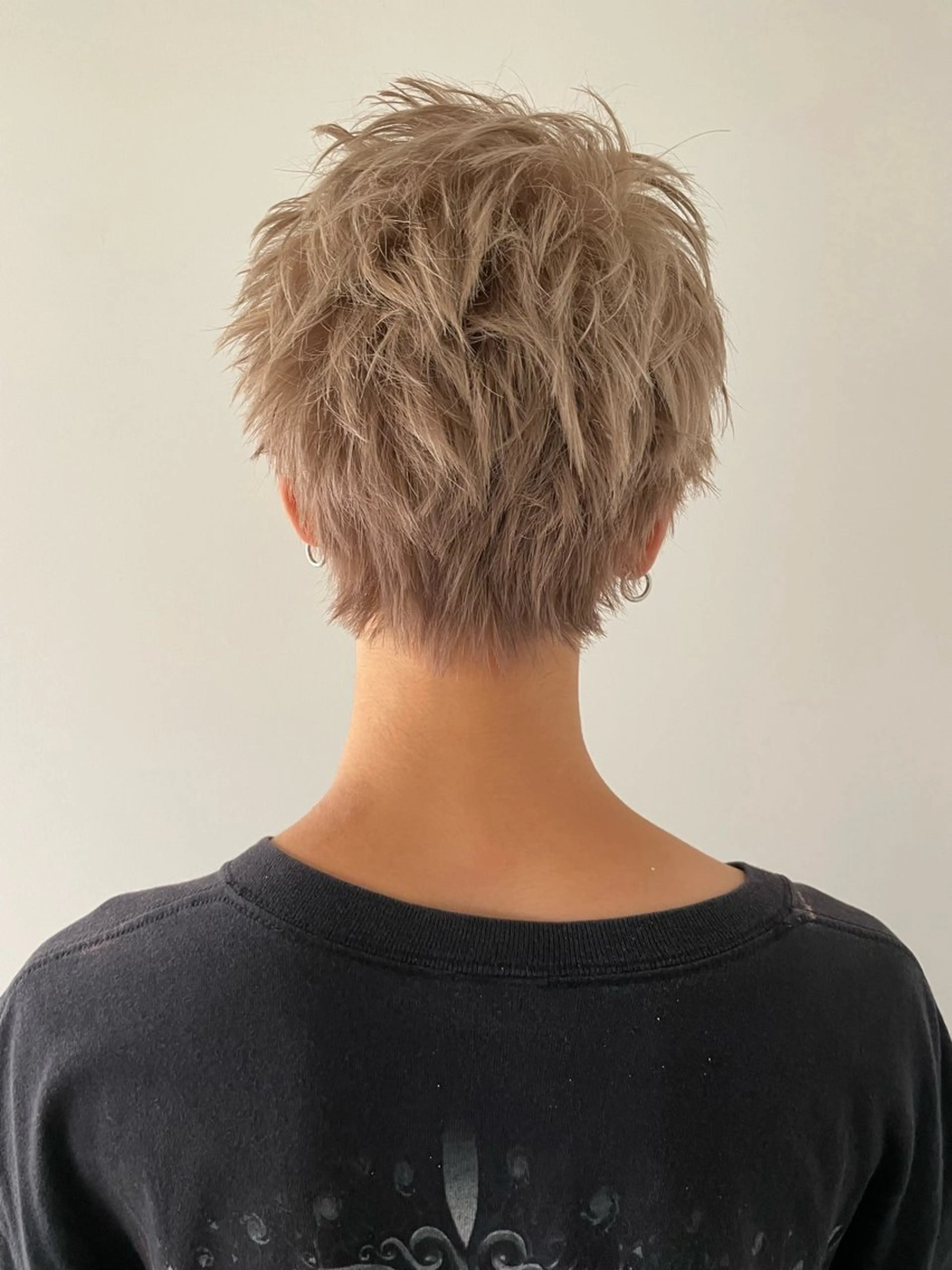 ショート カラー ケアパーマ/ケアブリ ーチdaisukeのヘアスタイル