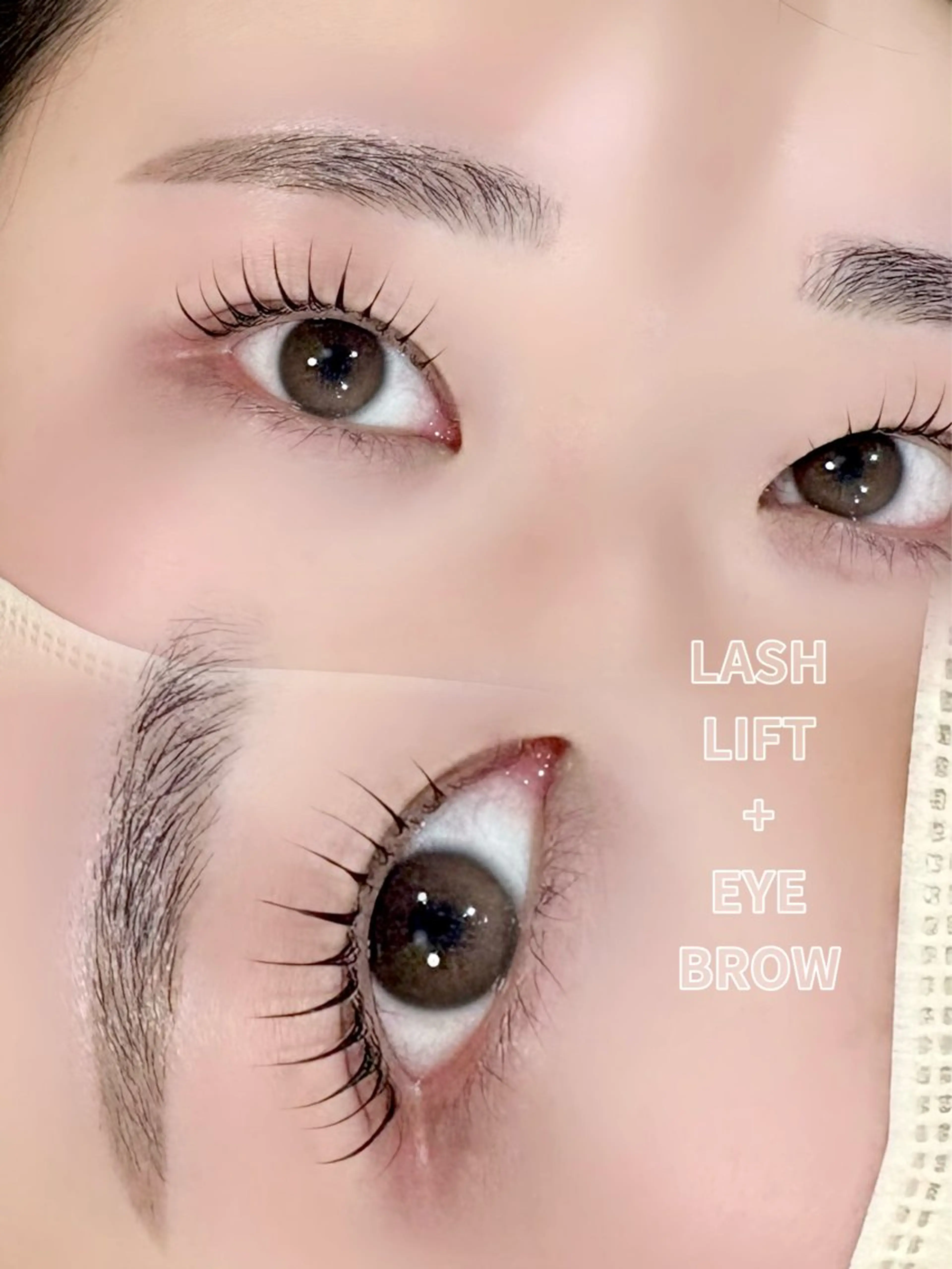 アイブロウ マツパ 【Lino】 haragaのマツエク・マツパデザイン