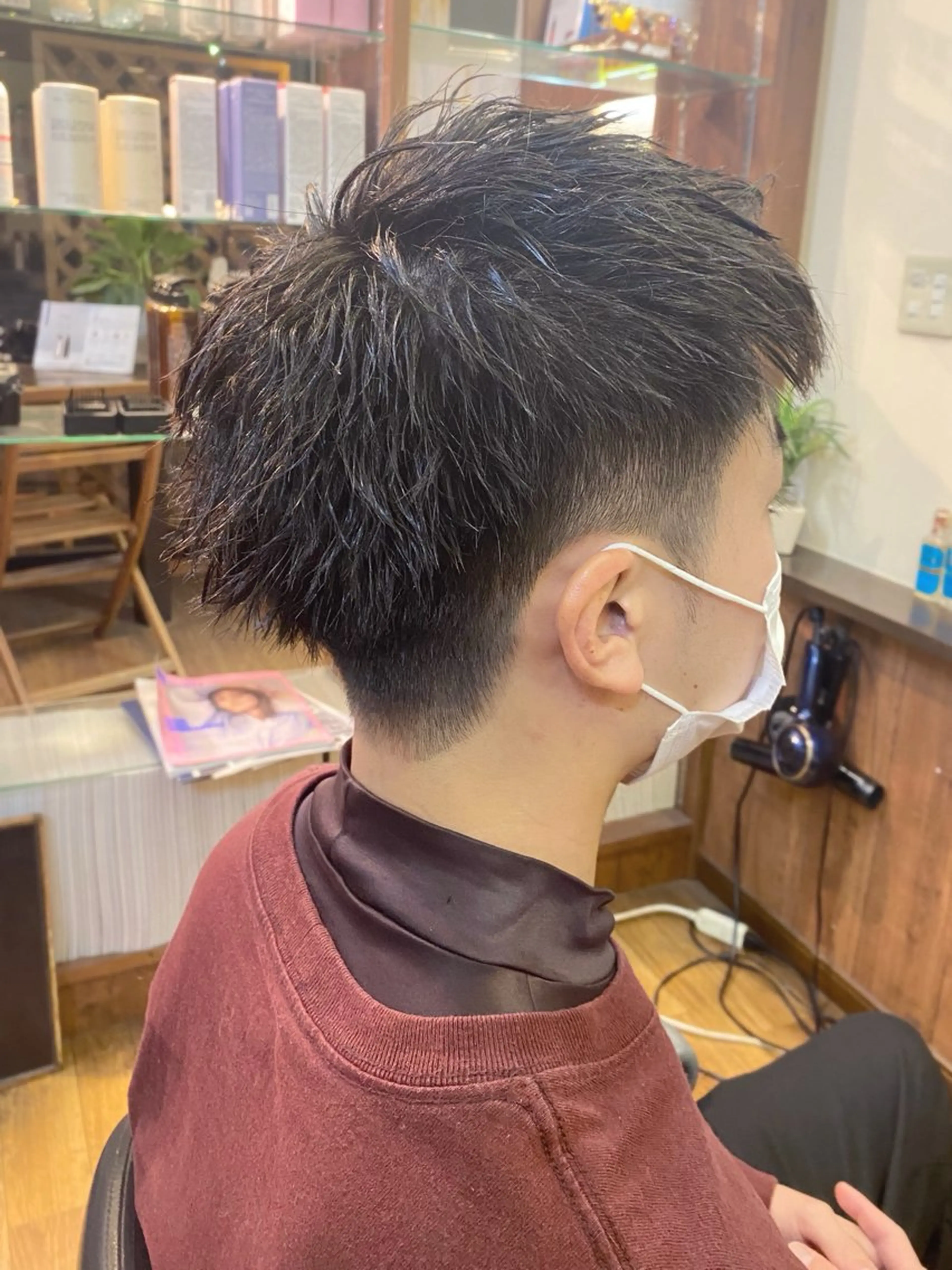 パーマ メンズ 波巻きパーマ S. RYUTAのヘアスタイル