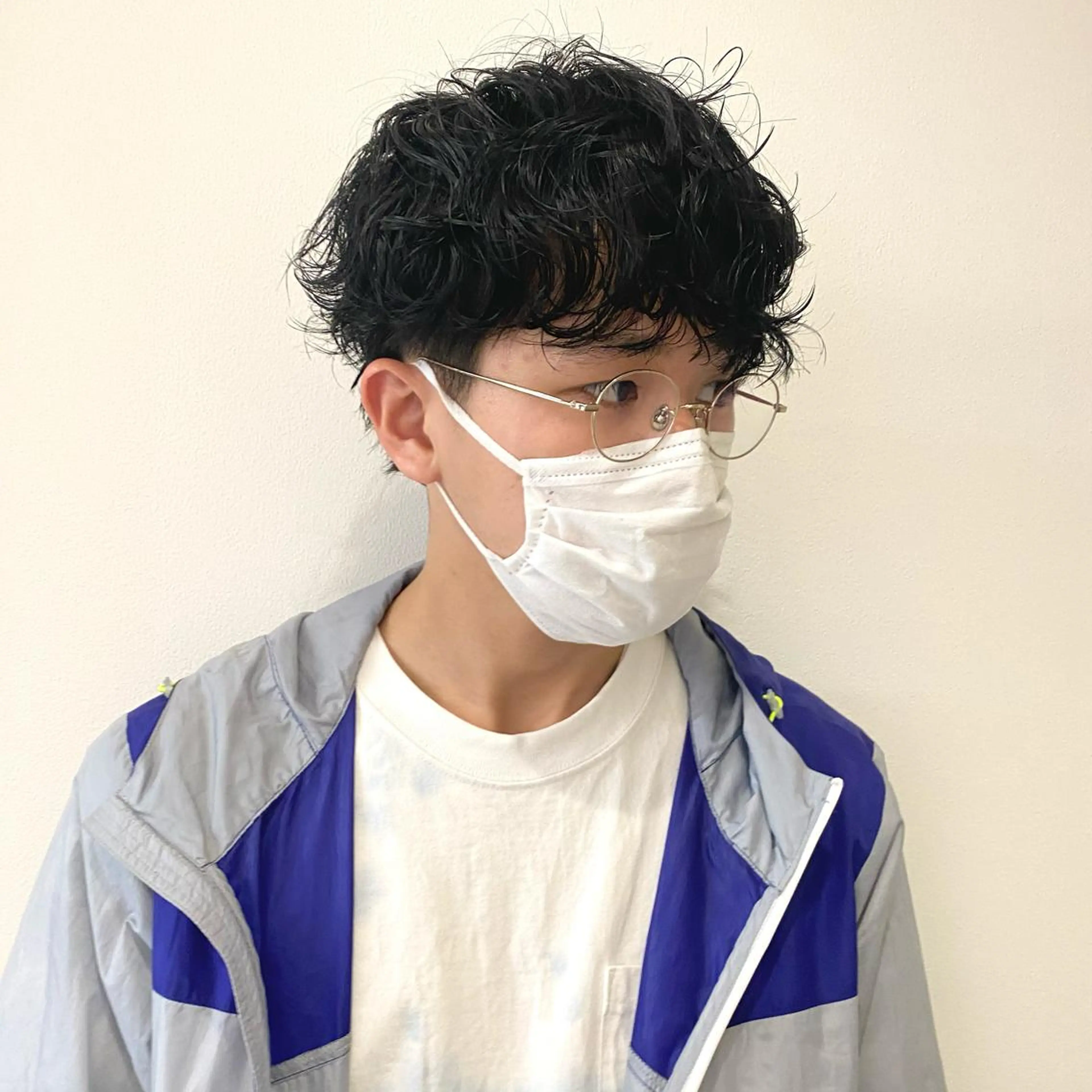 ショート パーマ メンズ カット パーマ 永野 正芳のヘアスタイル