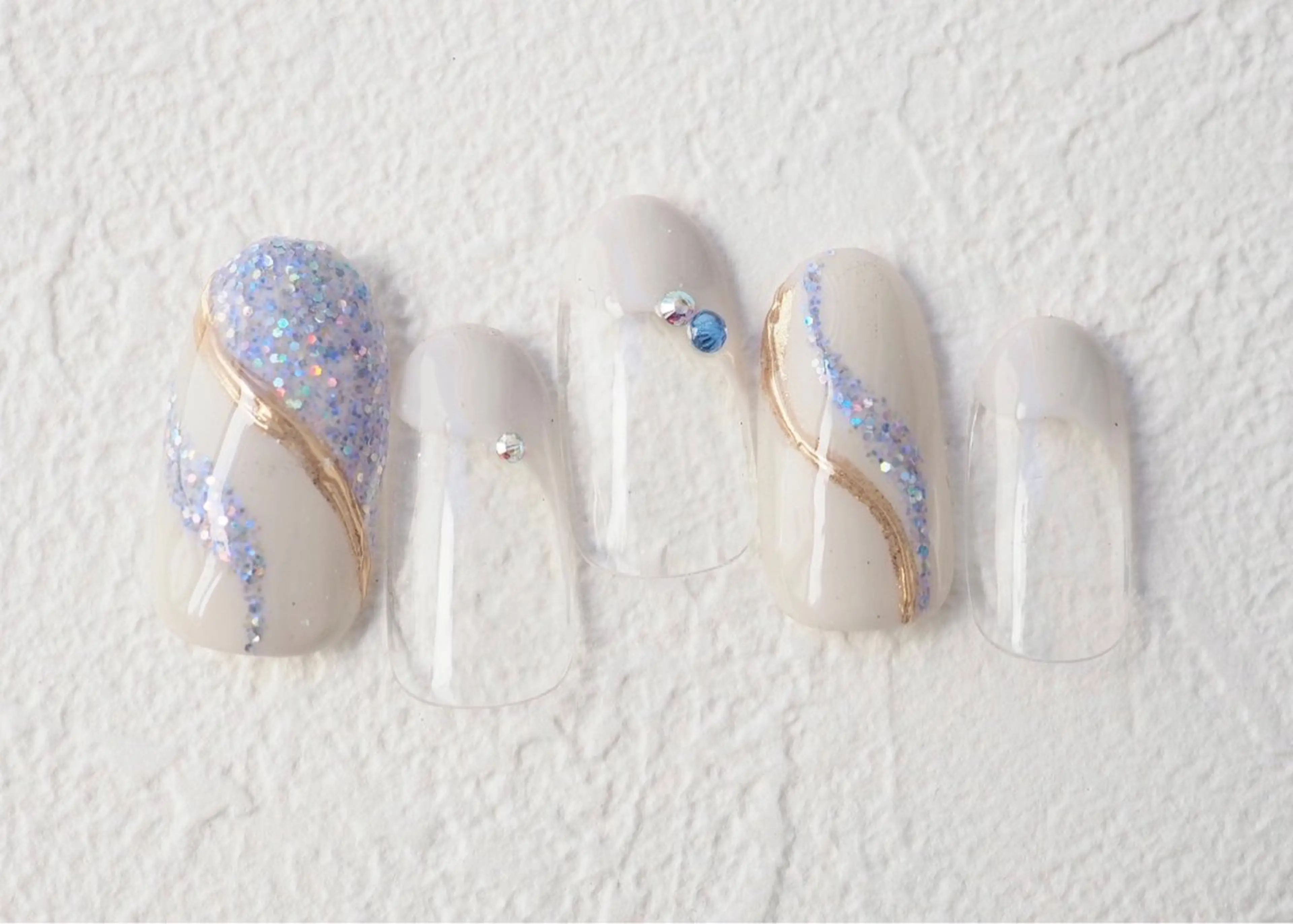 ネイル ハンドネイル トップネイリスト Ribbon立川店のネイルデザイン