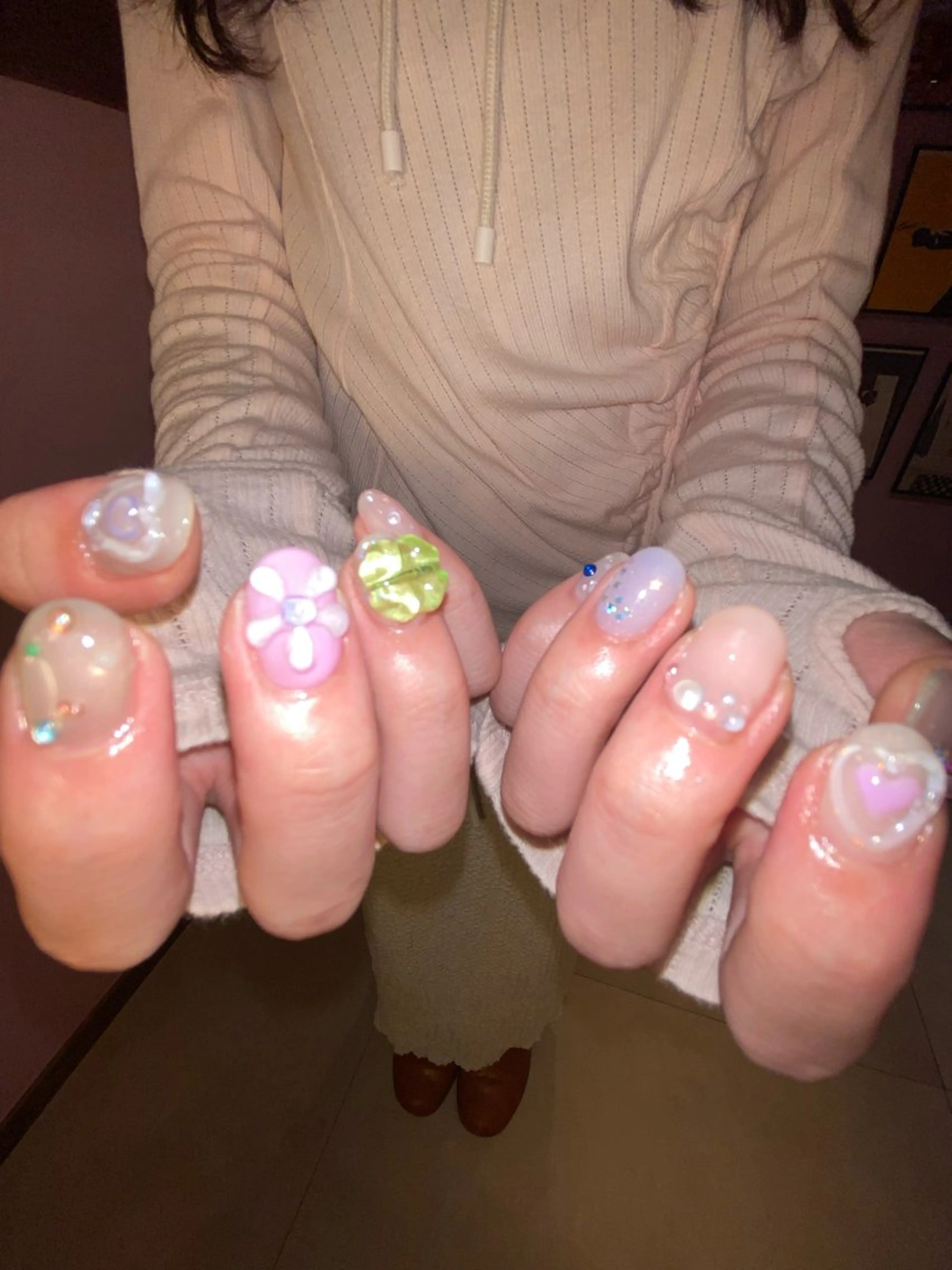 ネイル NICO nail　三軒茶屋店　ネイル＆アイラッシュ所属・oichan 𖦹°‧のネイルデザイン