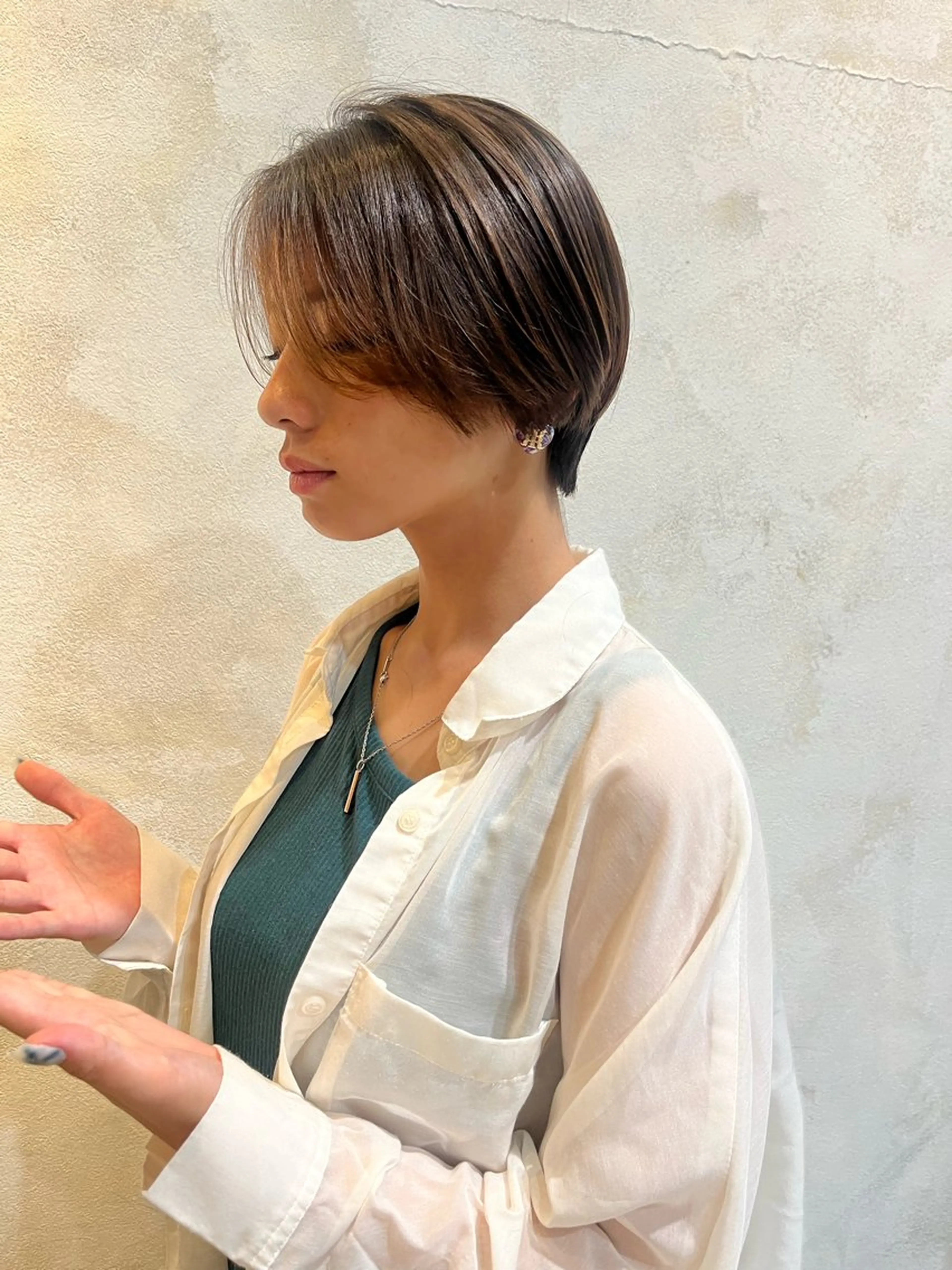 ショート 松野 心音のヘアスタイル