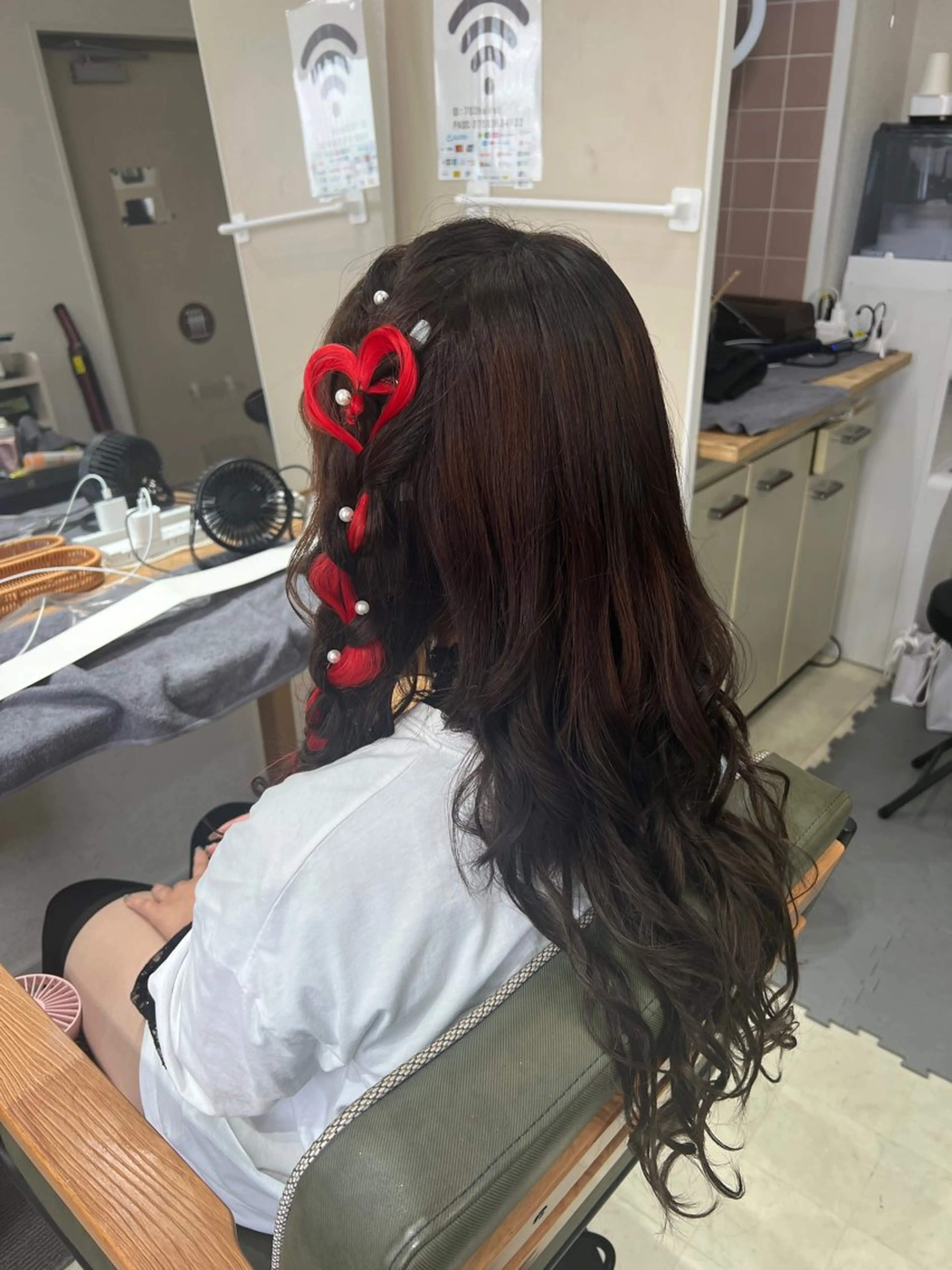 ロング ヘアアレンジ エクステ 山室 敬義のヘアスタイル