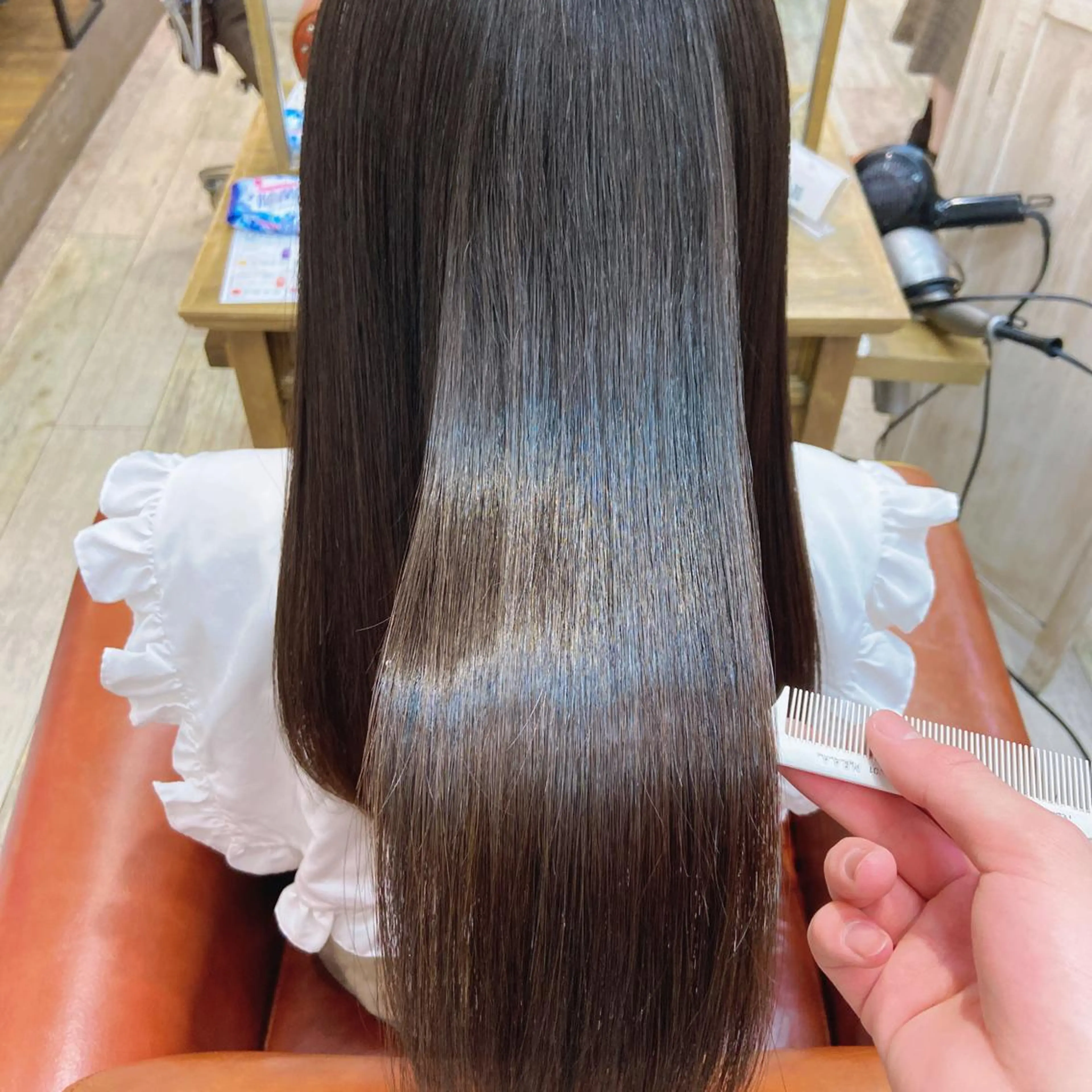 セミロング 韓国カットパーマ✂︎ Toshiのヘアスタイル