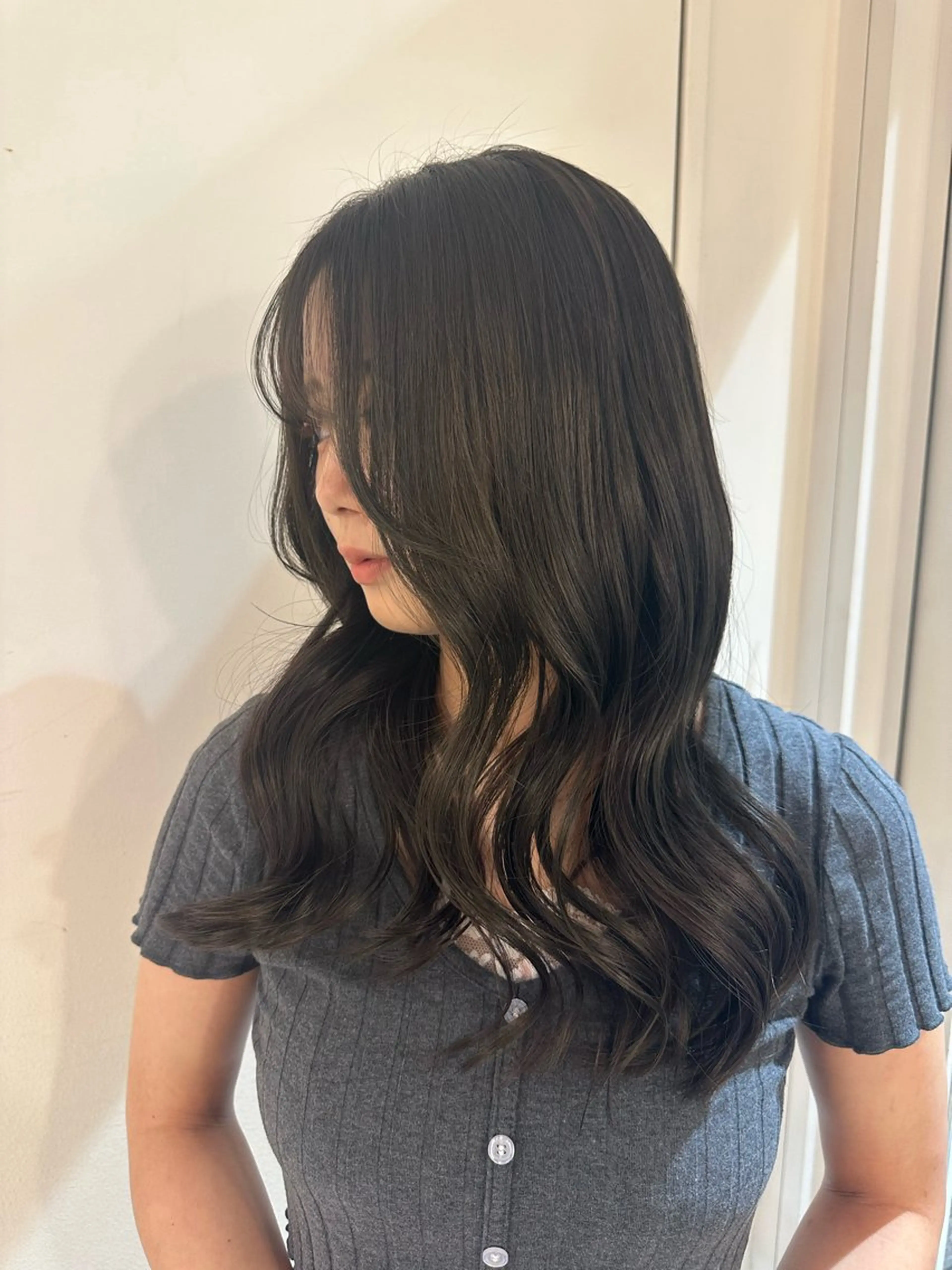 ロング 韓国風ヘア sakura カットモデル募集💖のヘアスタイル