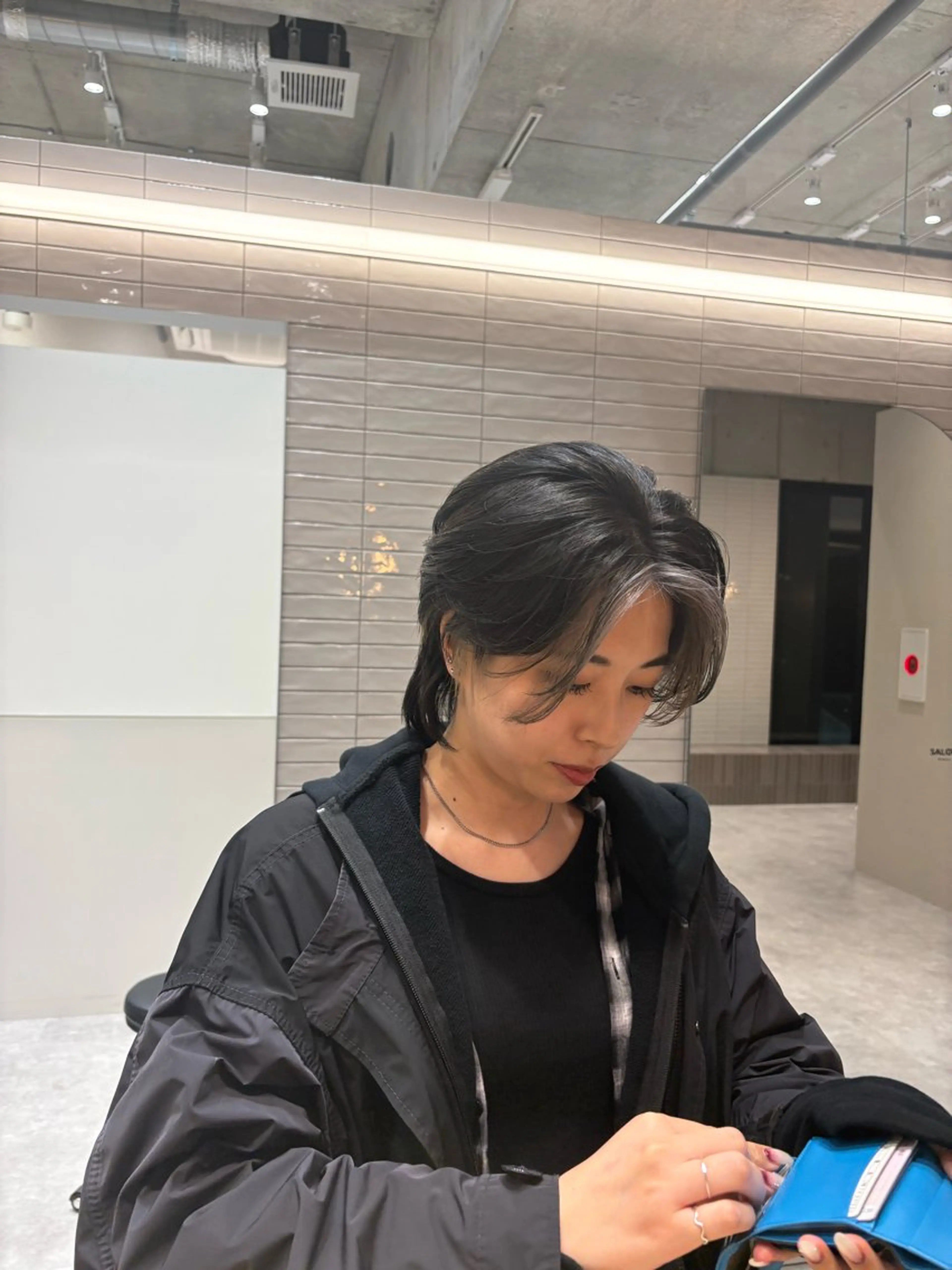 ショート カラー ヘアカラー トリートメント 吉武 茂暉のヘアスタイル