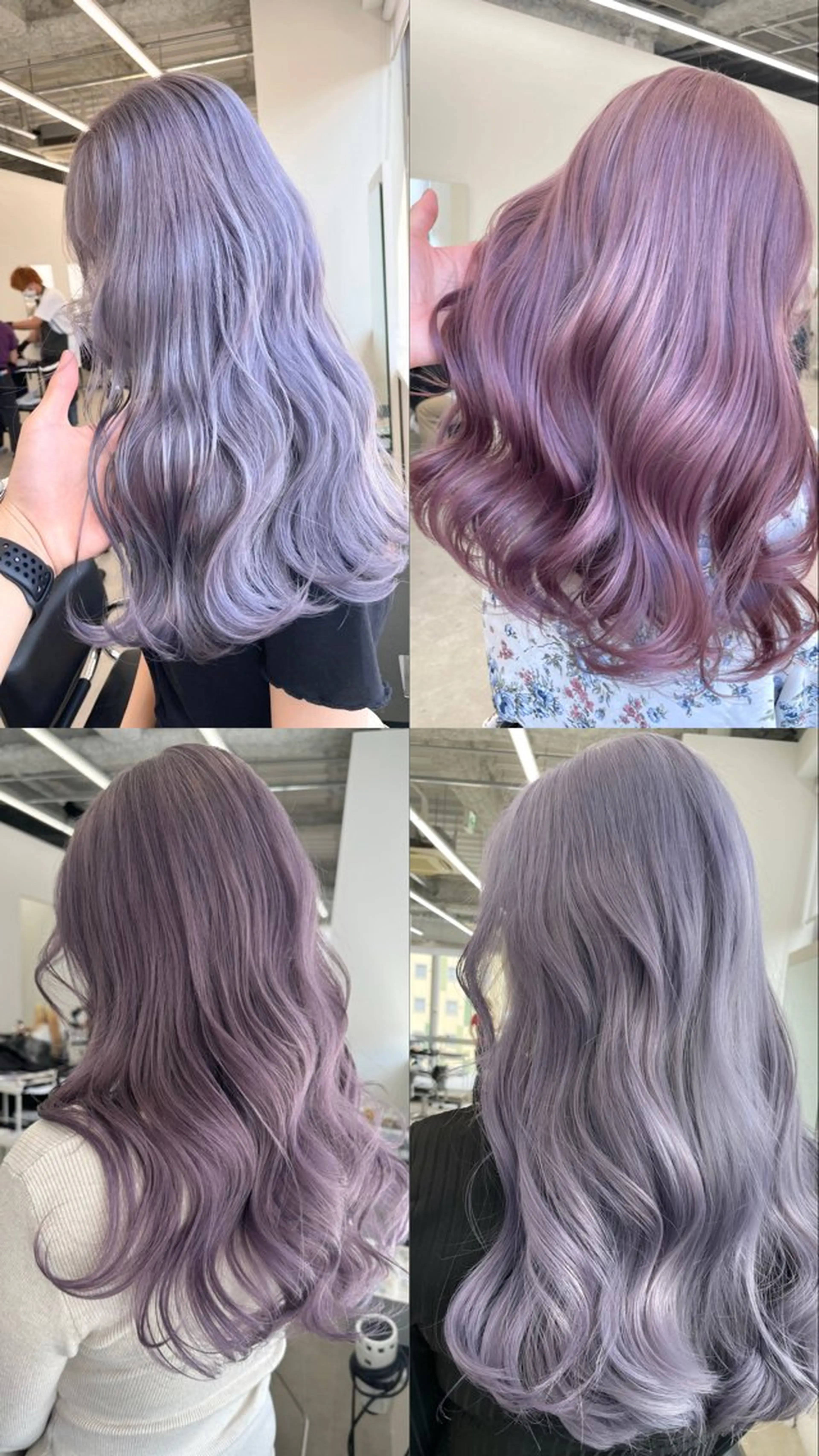 ロング カラー 八代 珠羽のヘアスタイル