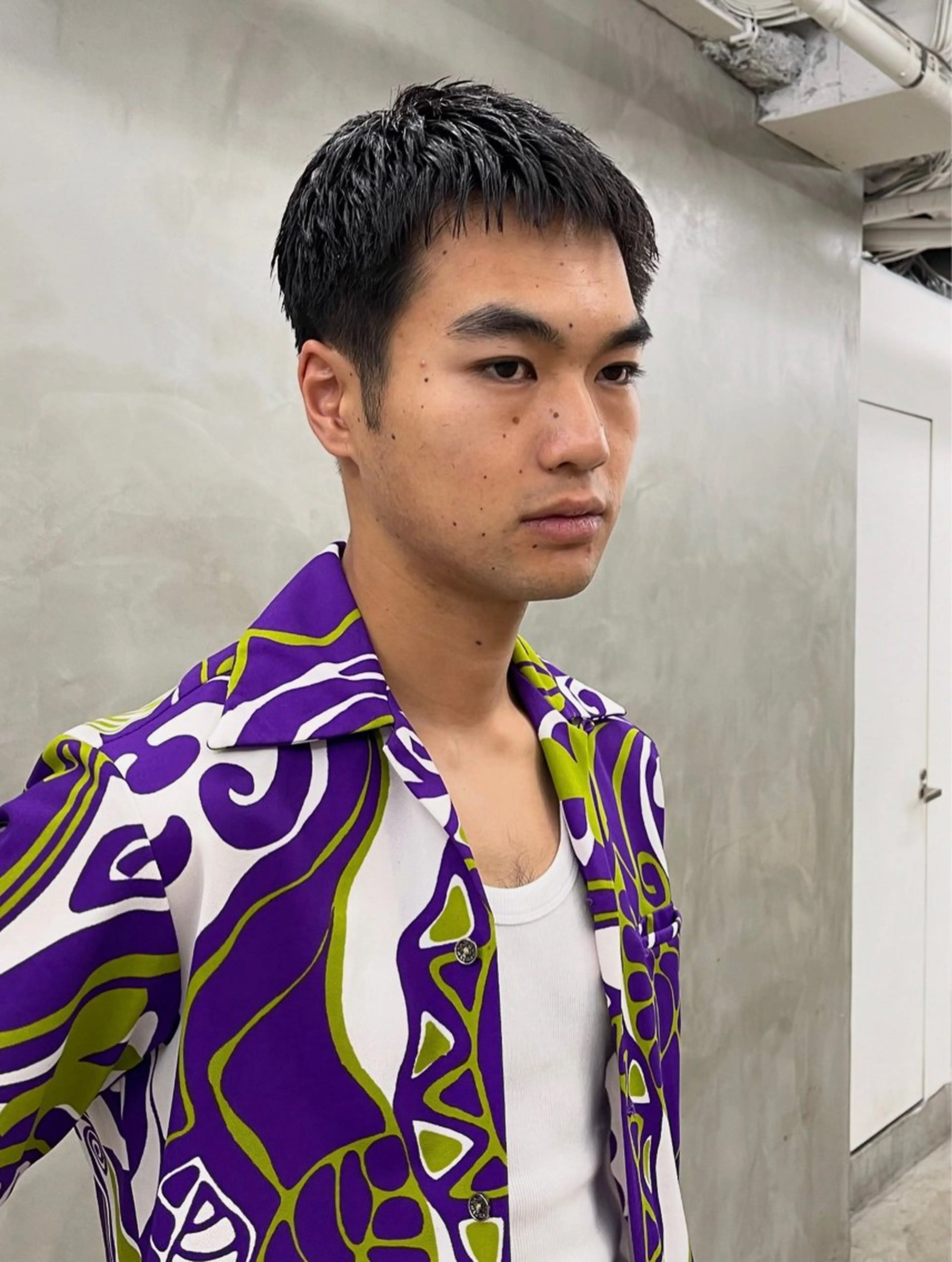 メンズ カット メンズカット パーマ[佐橋]のヘアスタイル