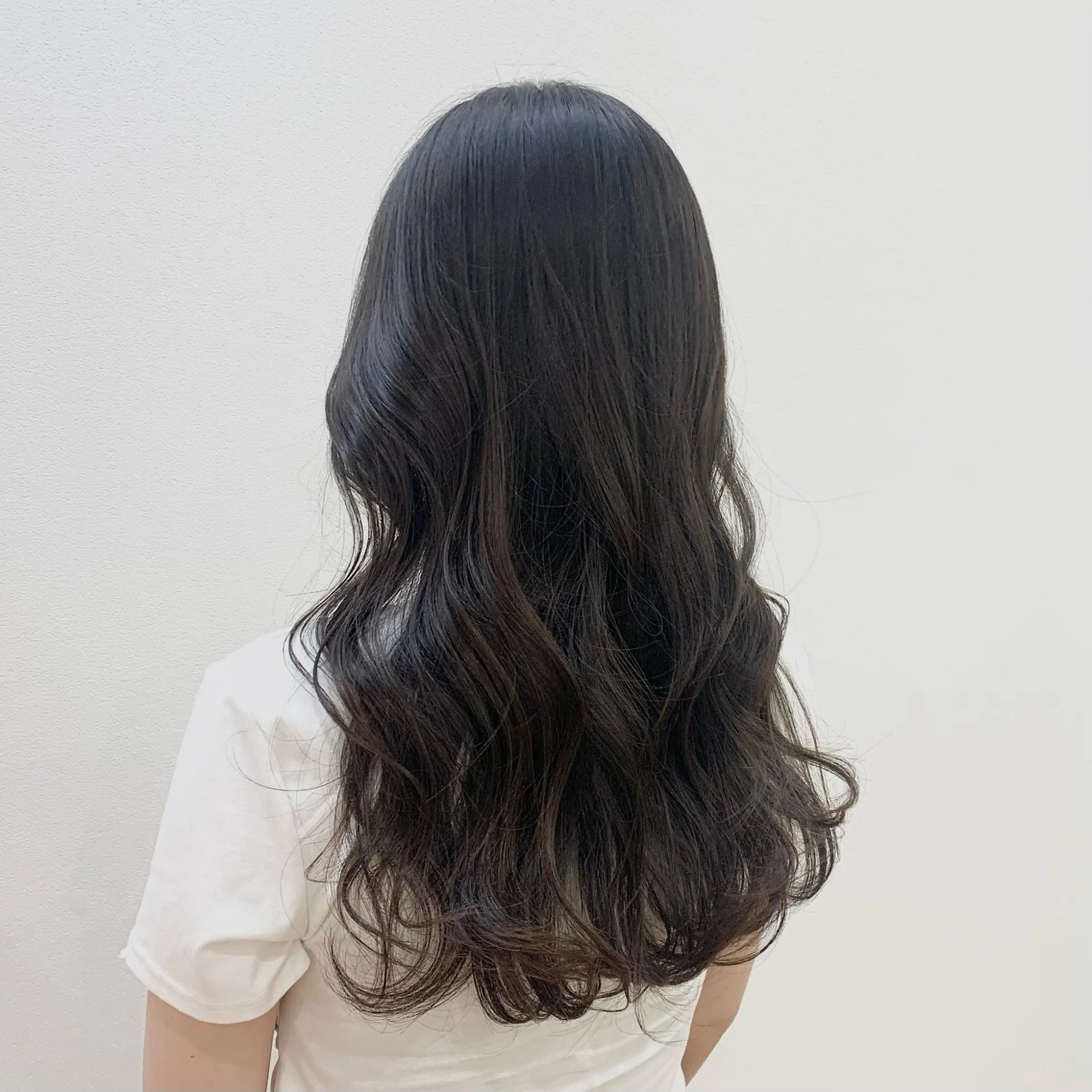 ロング カラー ヘアアレンジ キヨミ 韓国レイヤーカットのヘアスタイル