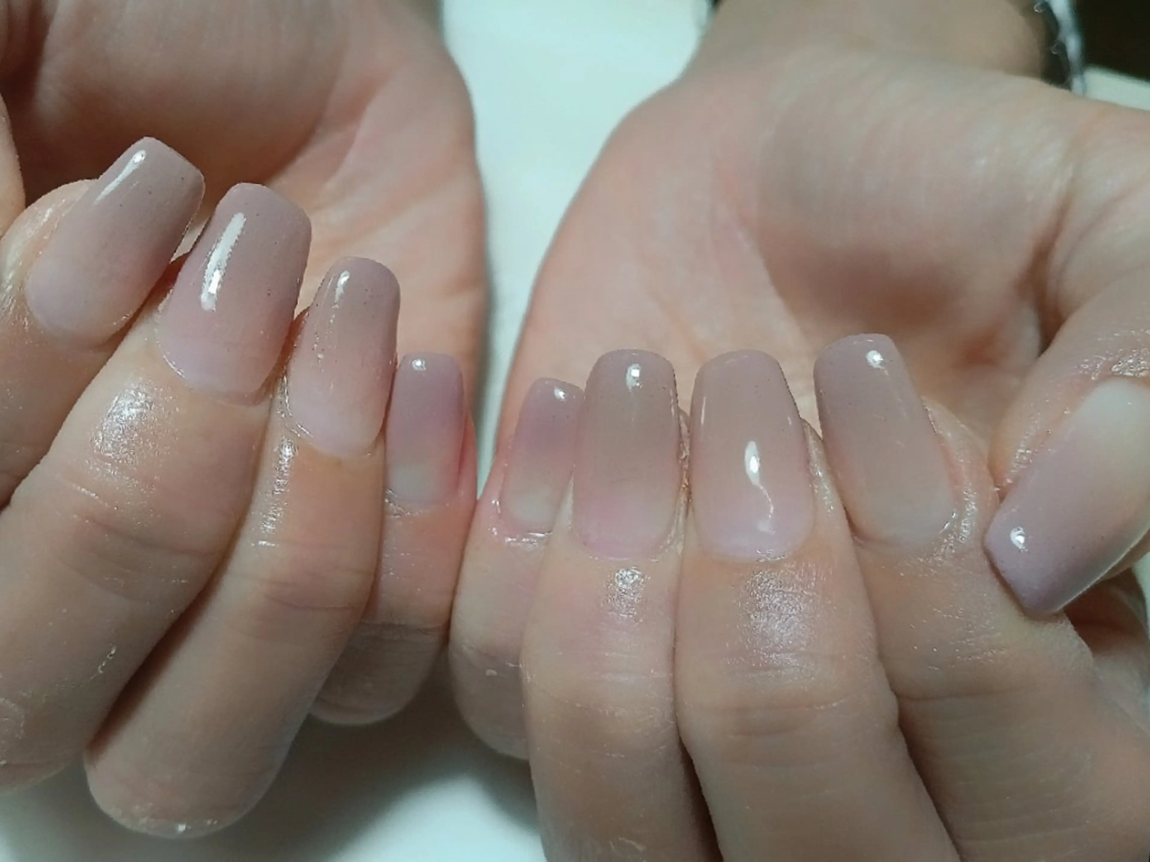 ネイル グラデーション Wisteria Nail_Yukieのネイルデザイン