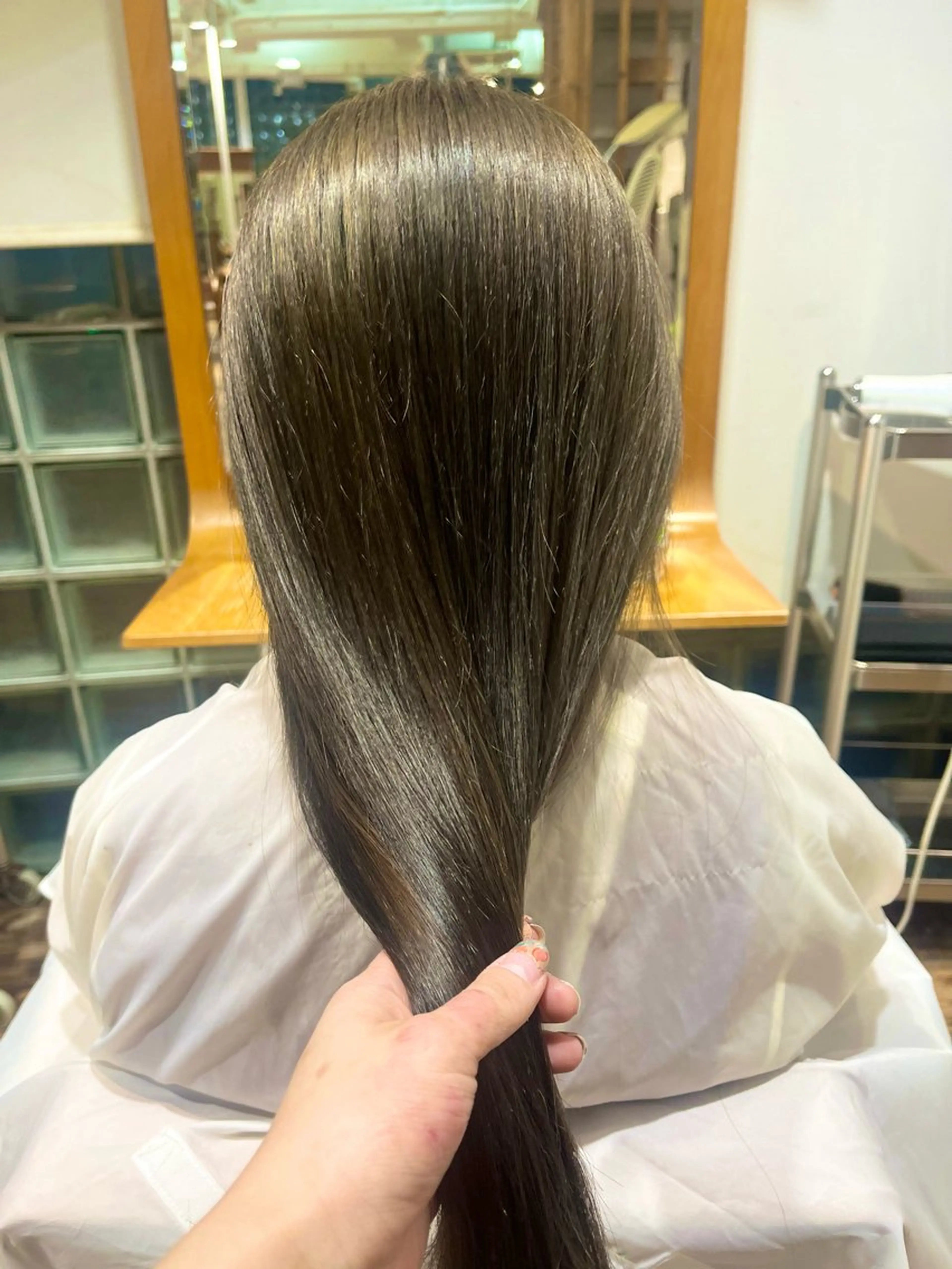 ロング カラー カット/パーマモデル 募集🩵　yukaのヘアスタイル