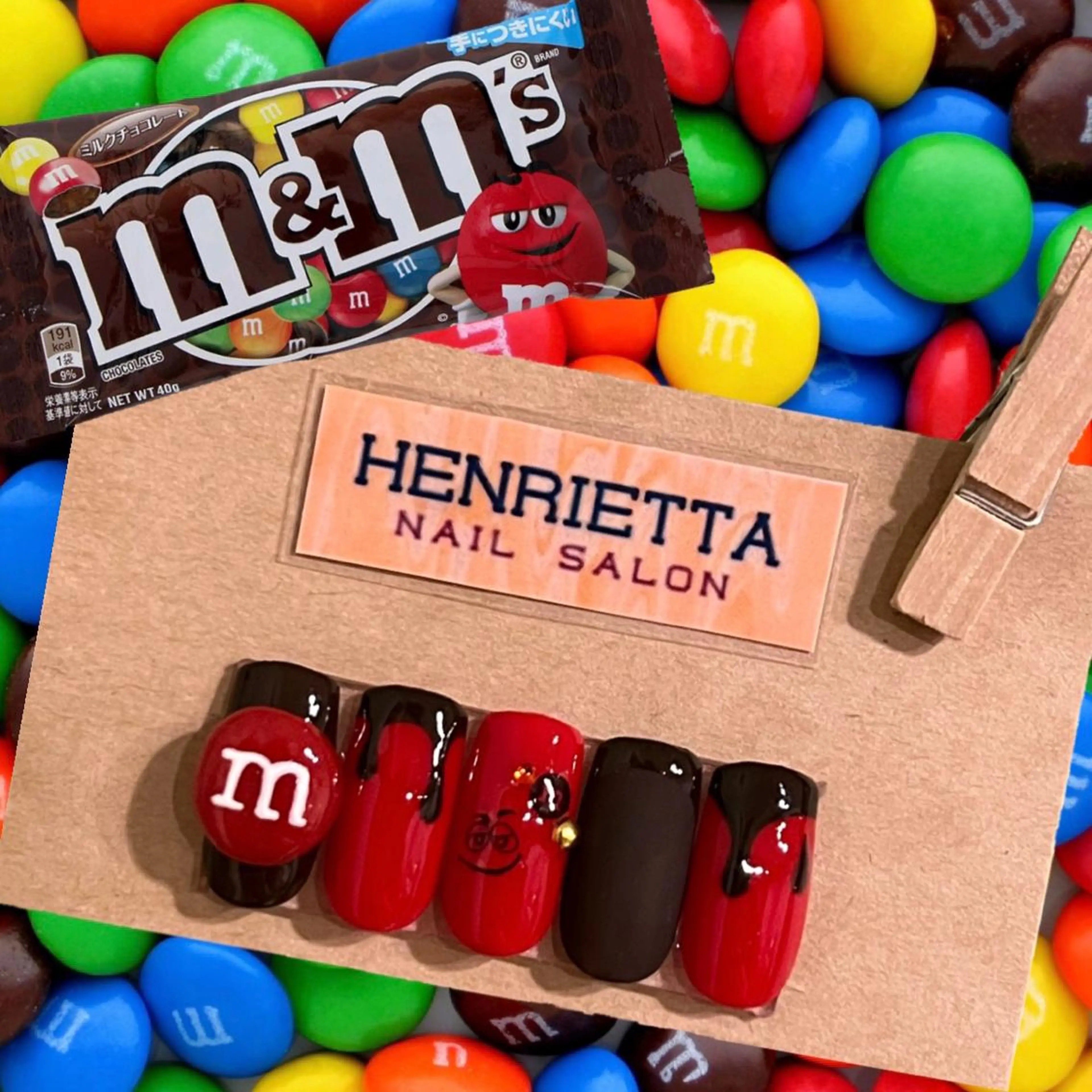 ネイル バレンタイン HENRIETTA NAILSALONのネイルデザイン