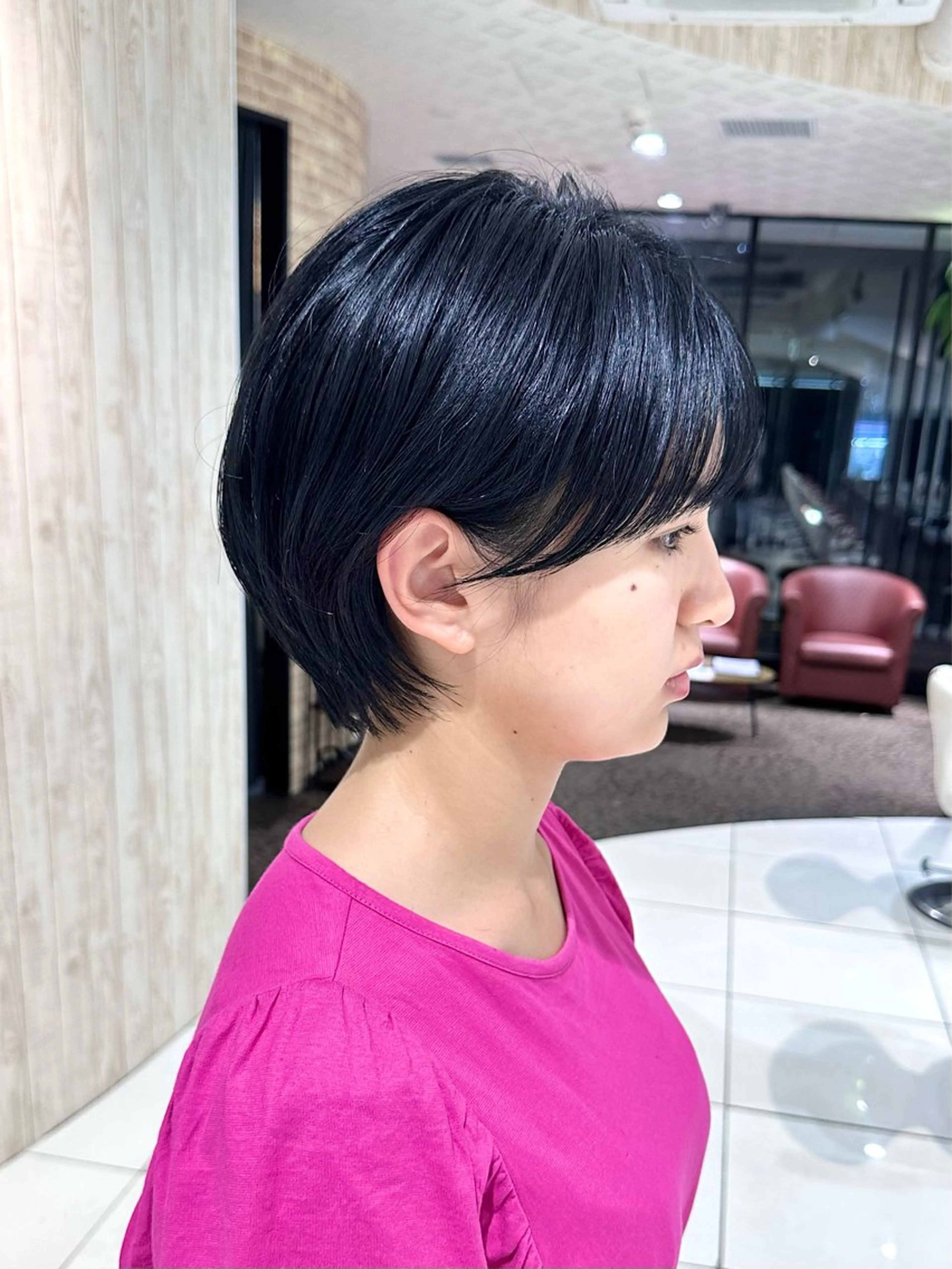 ショート ショートボブ ハンサムショート 丸みショート ボブ ショートヘア 荻窪/ショートヘア✨ ショートボブ長松大哉のヘアスタイル