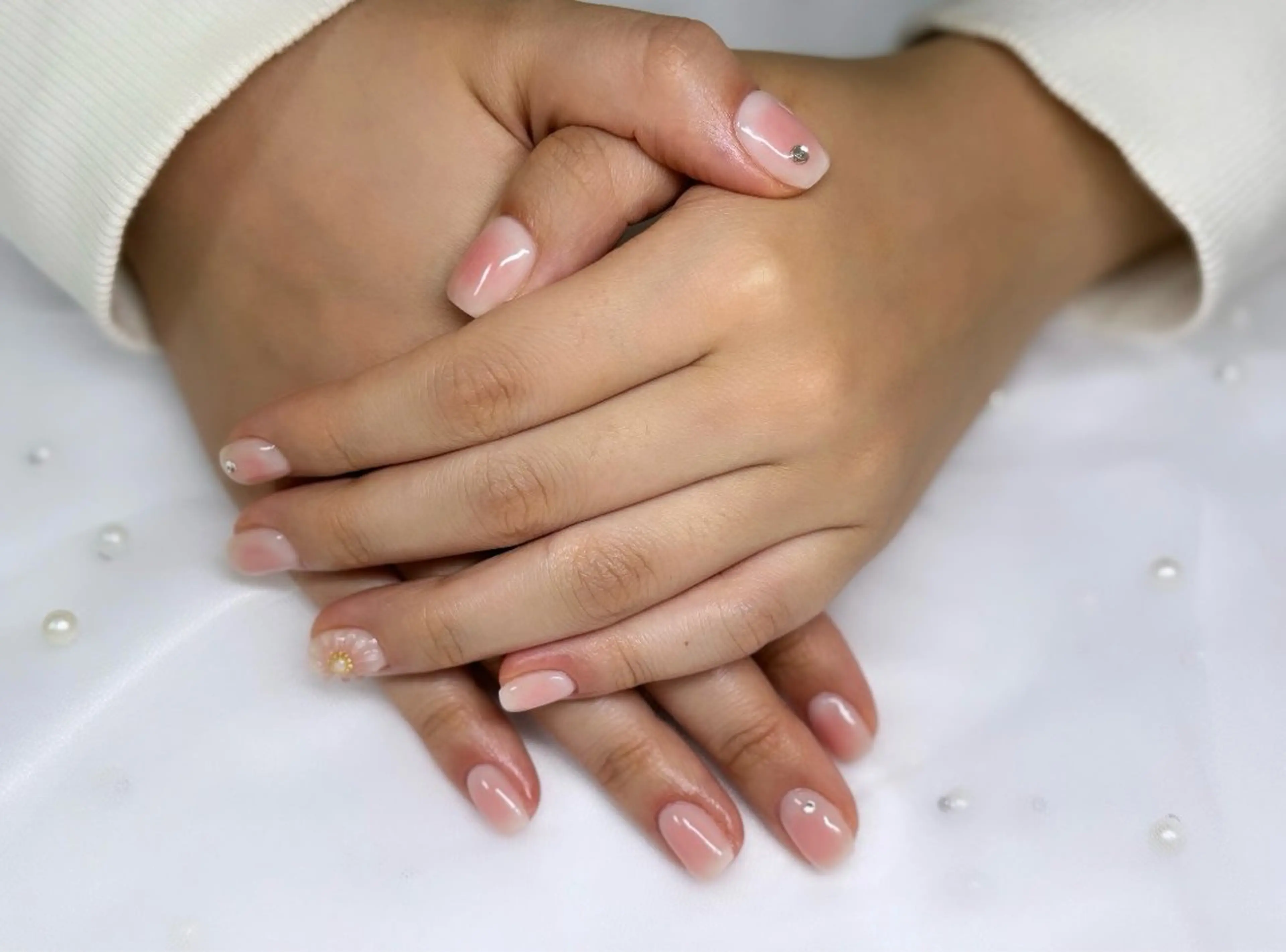 ネイル 春ネイル ハンドネイル LiB nailのネイルデザイン