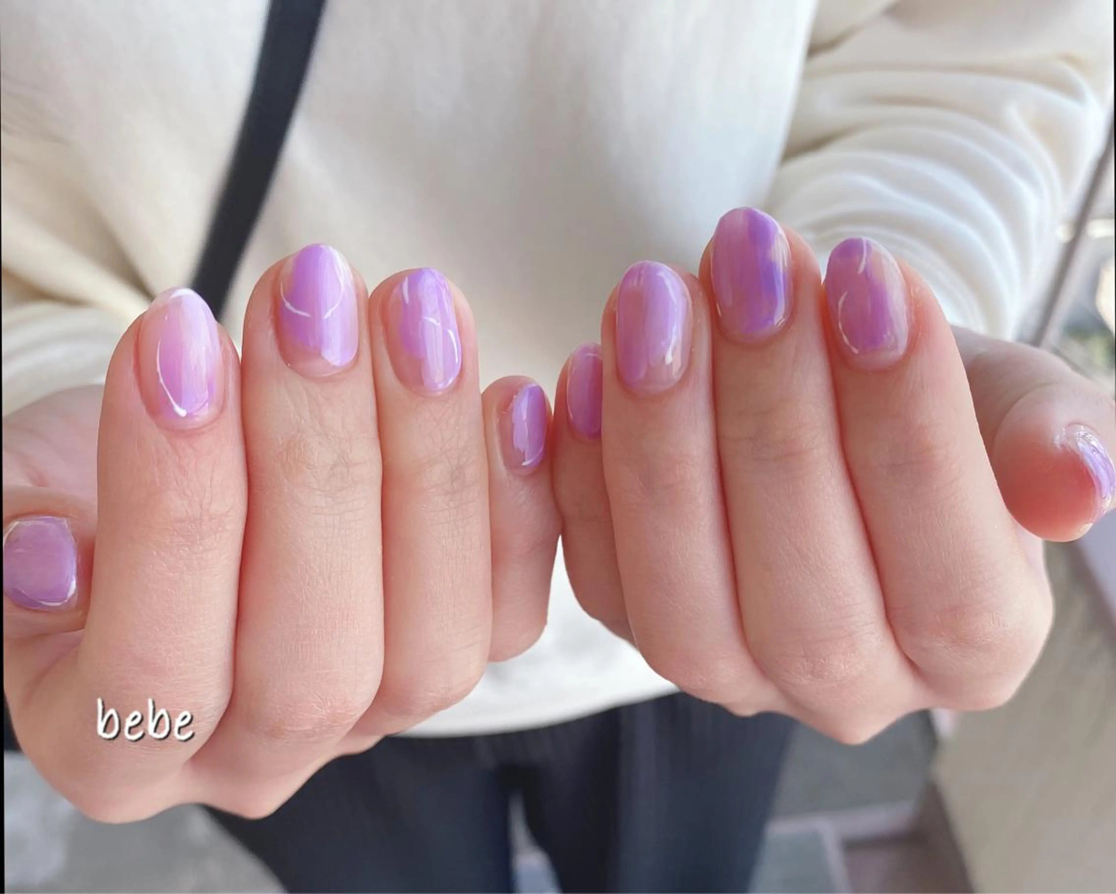 ネイル シンプルネイル ハンドネイル Ann. nail.tokyo所属・Ann nailのネイルデザイン
