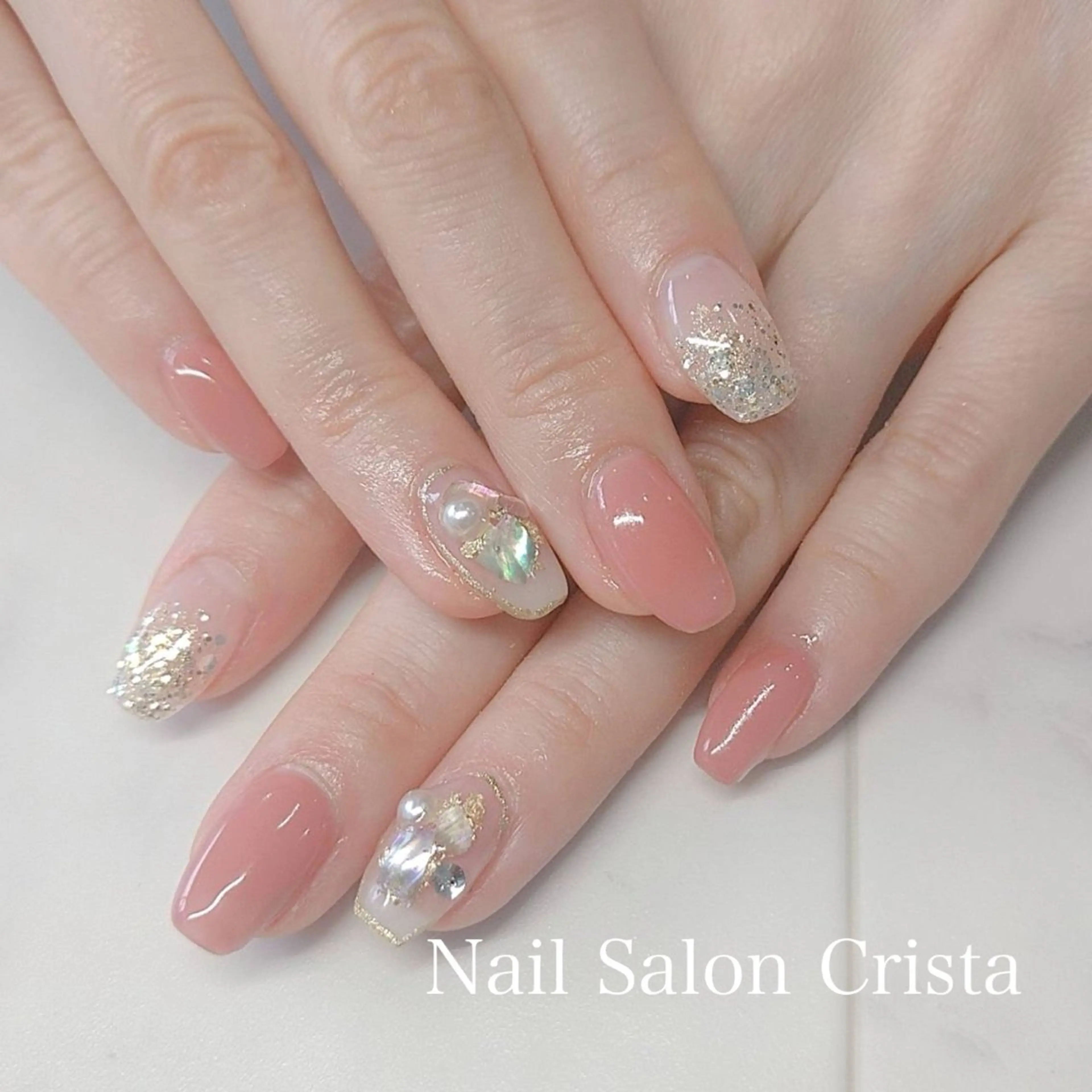 ネイル フットネイル ジェルネイル マグネットネイル オフィスネイル ワンカラーネイル NAILSALON CRISTA所属・🤍CRISTA yui🤍のネイルデザイン