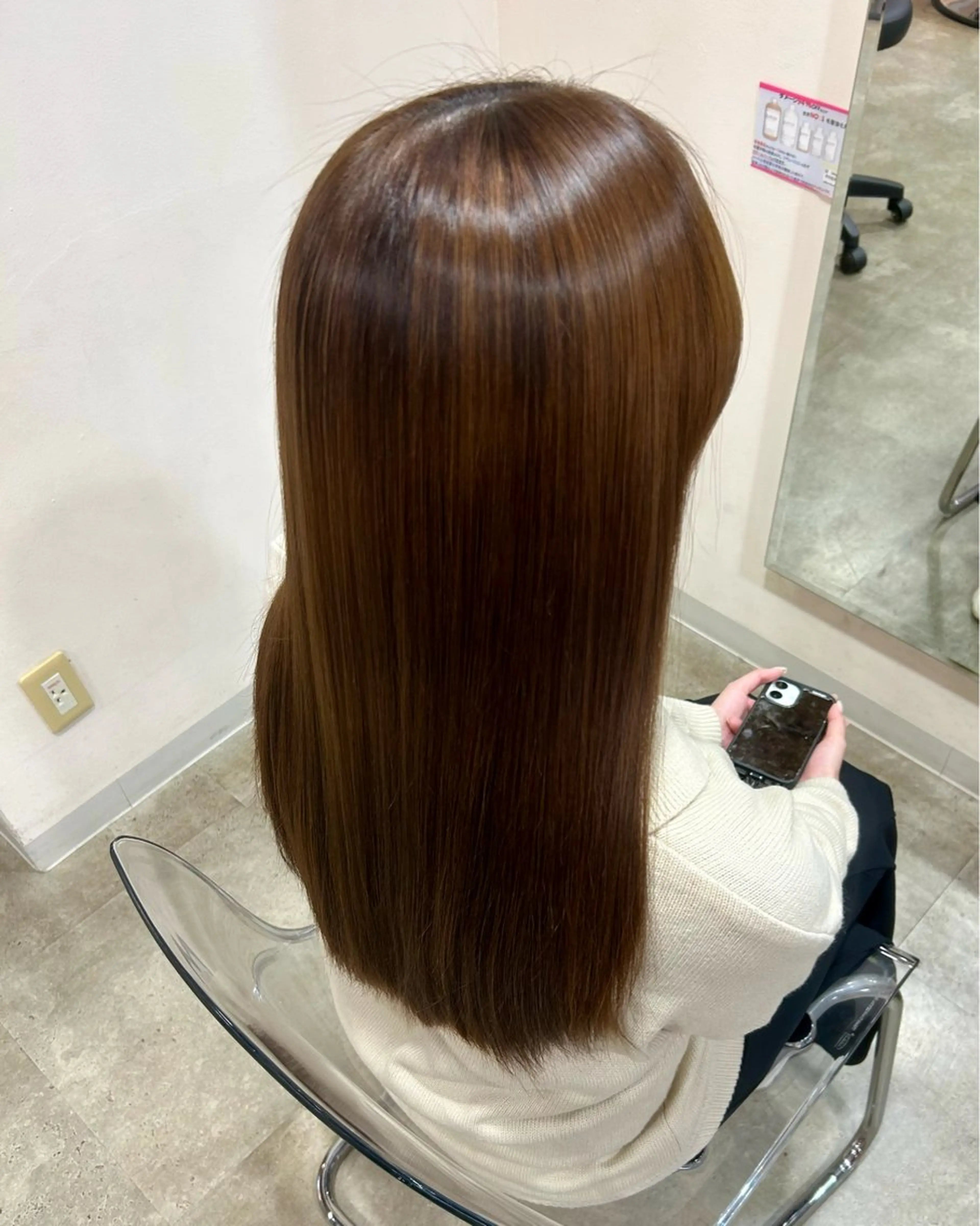 パーマ 縮毛矯正 yunosuke/艶 カラーw-salonのヘアスタイル