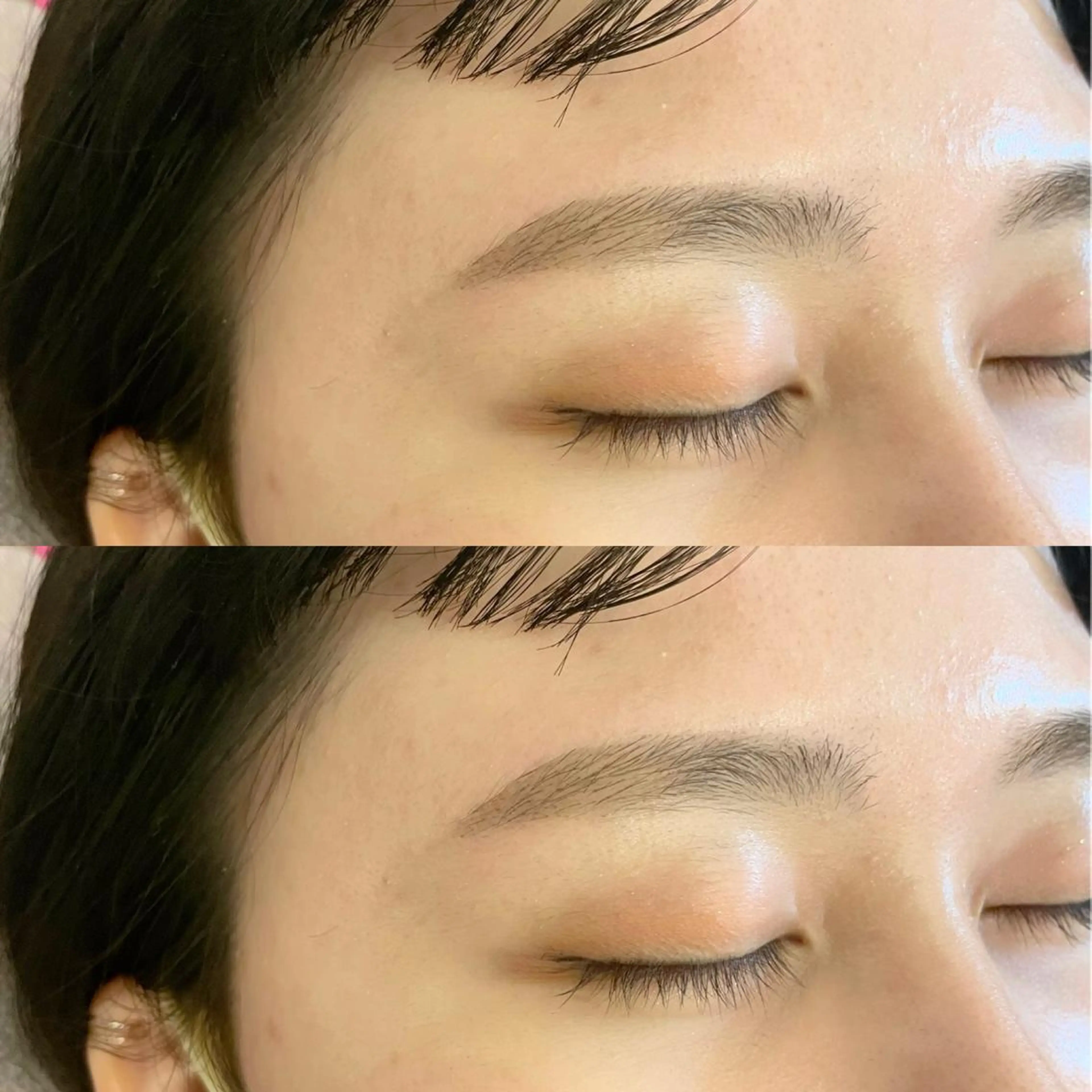 アイブロウ ワックス脱毛 眉カット osaki .のマツエク・マツパデザイン