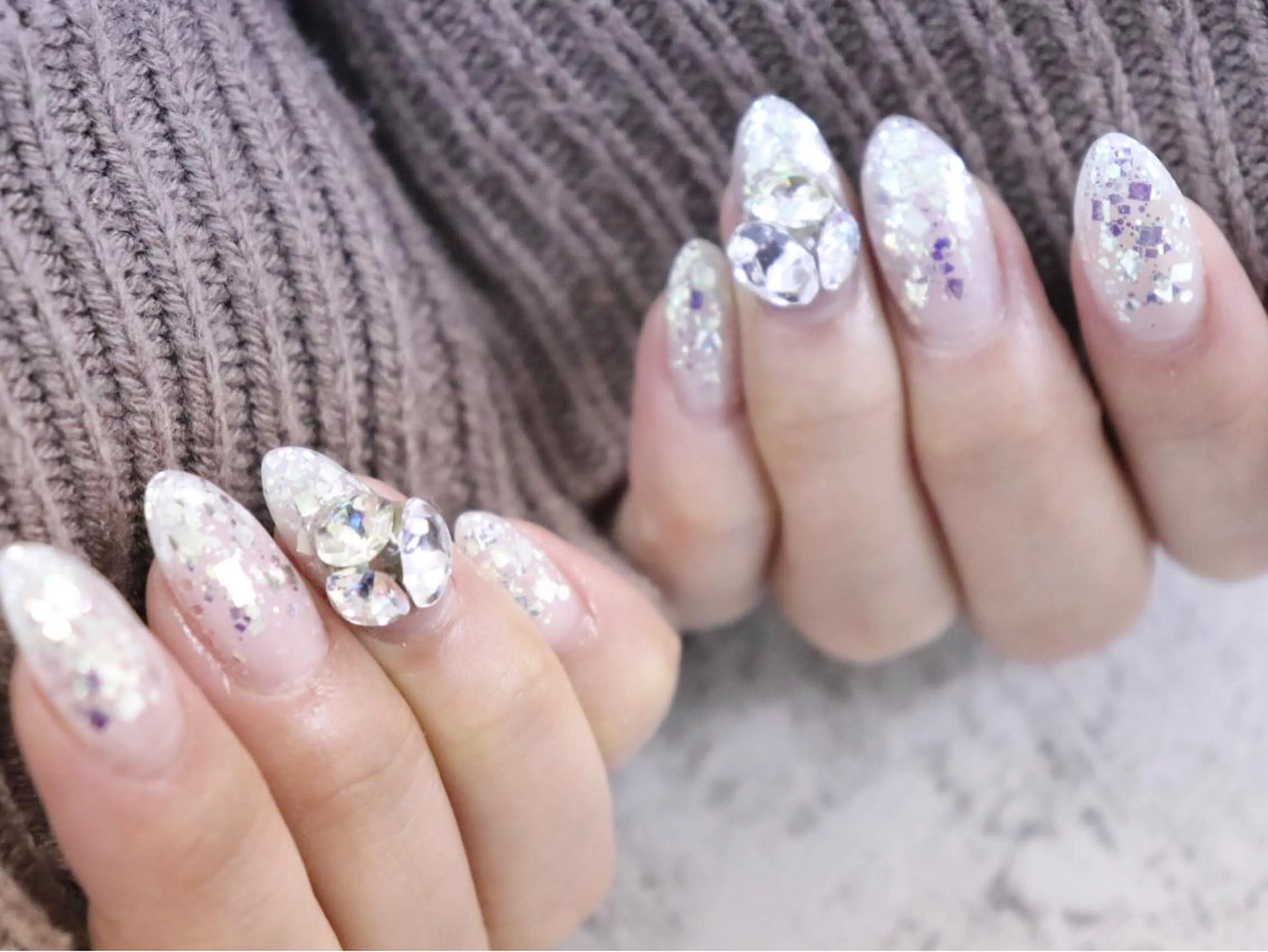 ネイル キラキラネイル Dolce.Nail 柏店のネイルデザイン