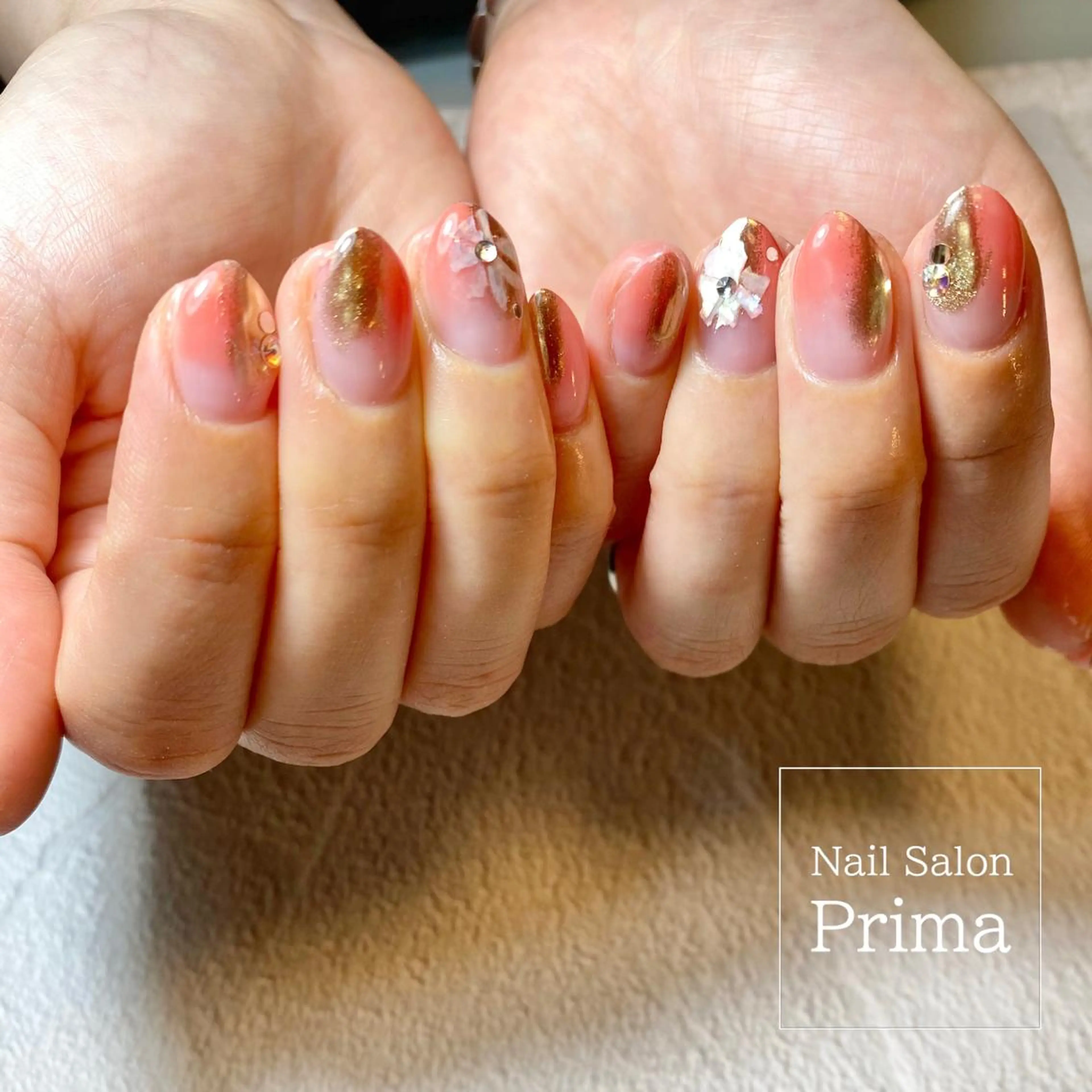 ミディアム ネイル SalonPrima Nail & Eyeのマツエク・マツパデザイン